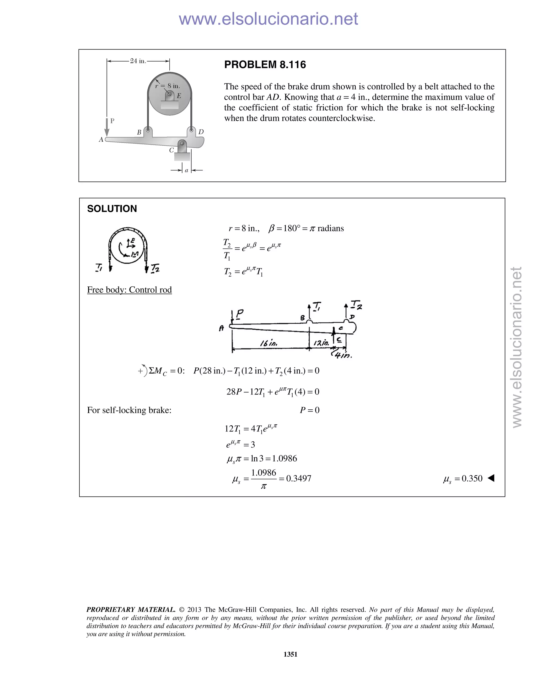 Beer vector mechanics for engineers statics 10th solutions