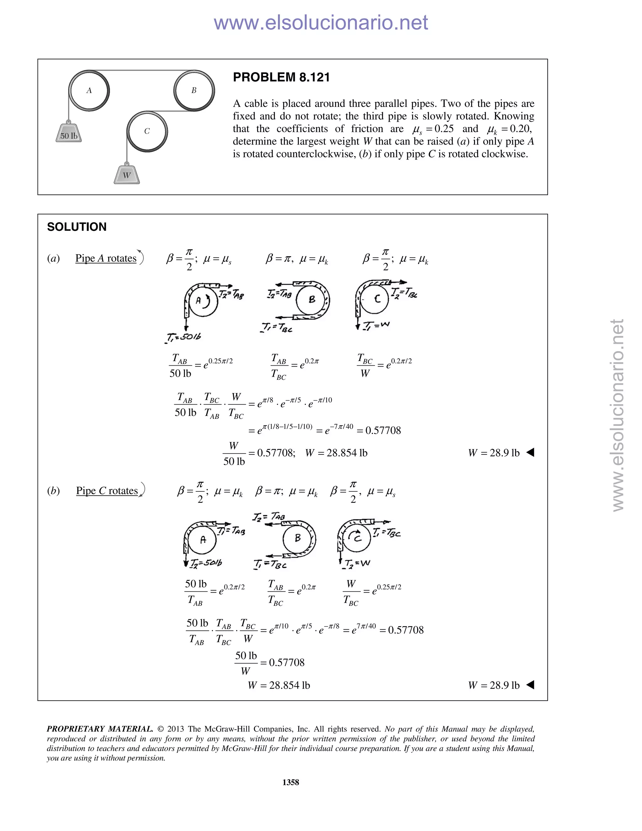 Beer vector mechanics for engineers statics 10th solutions