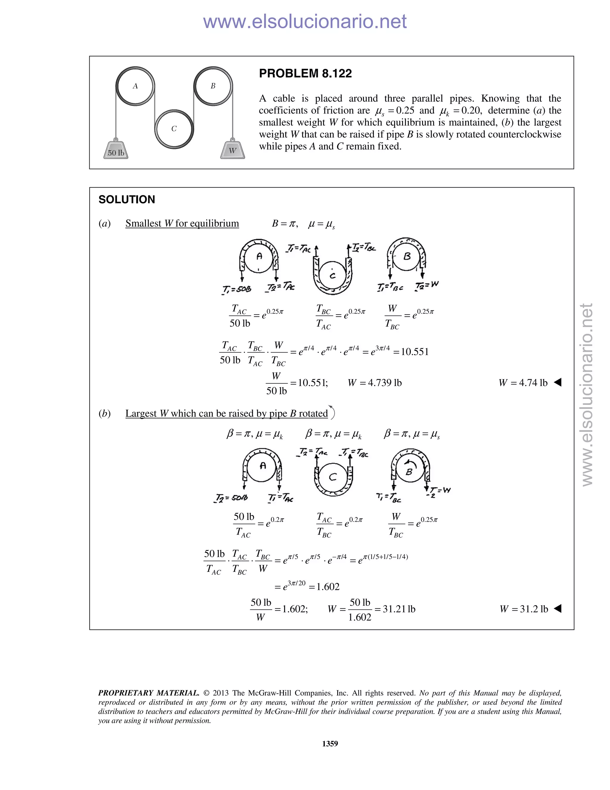 Beer vector mechanics for engineers statics 10th solutions