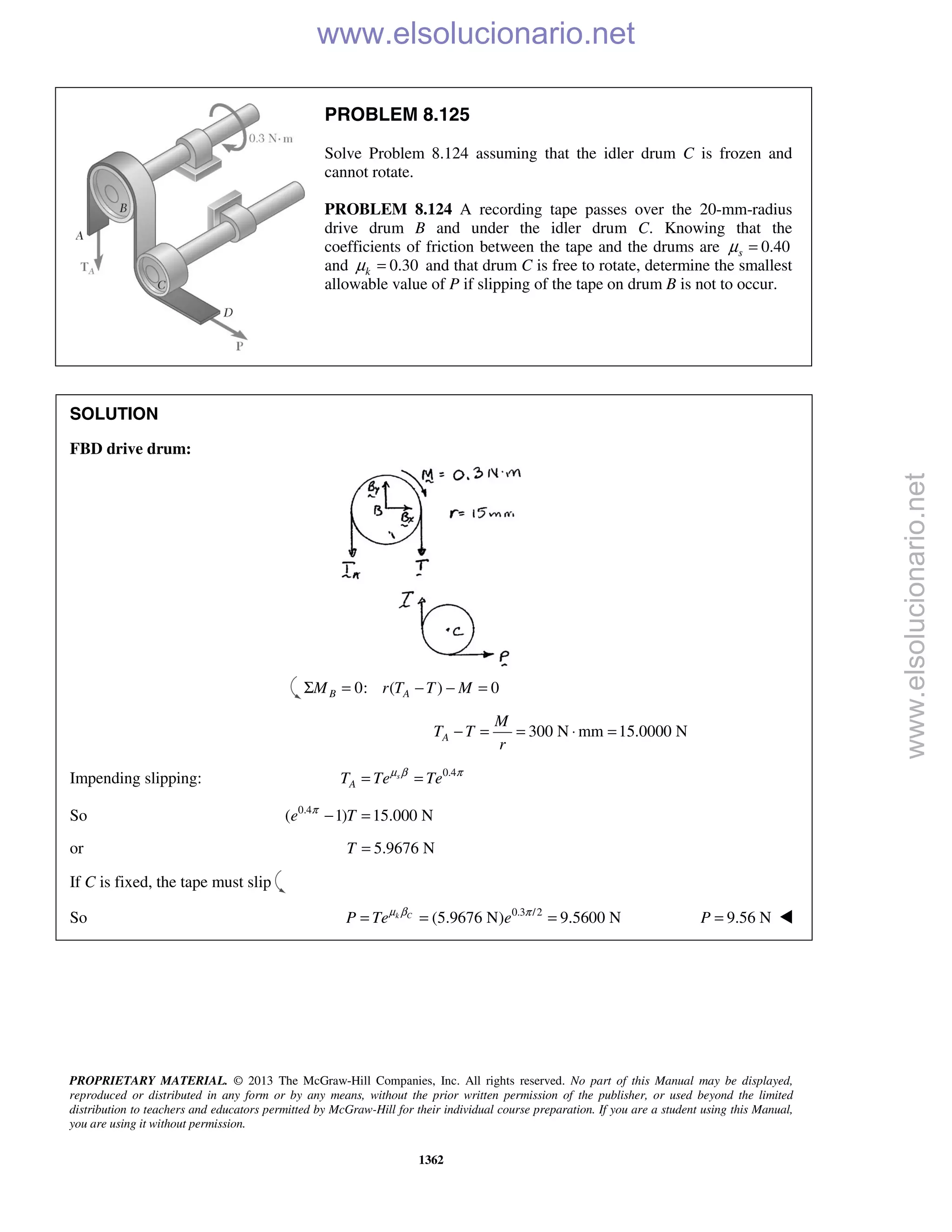 Beer vector mechanics for engineers statics 10th solutions