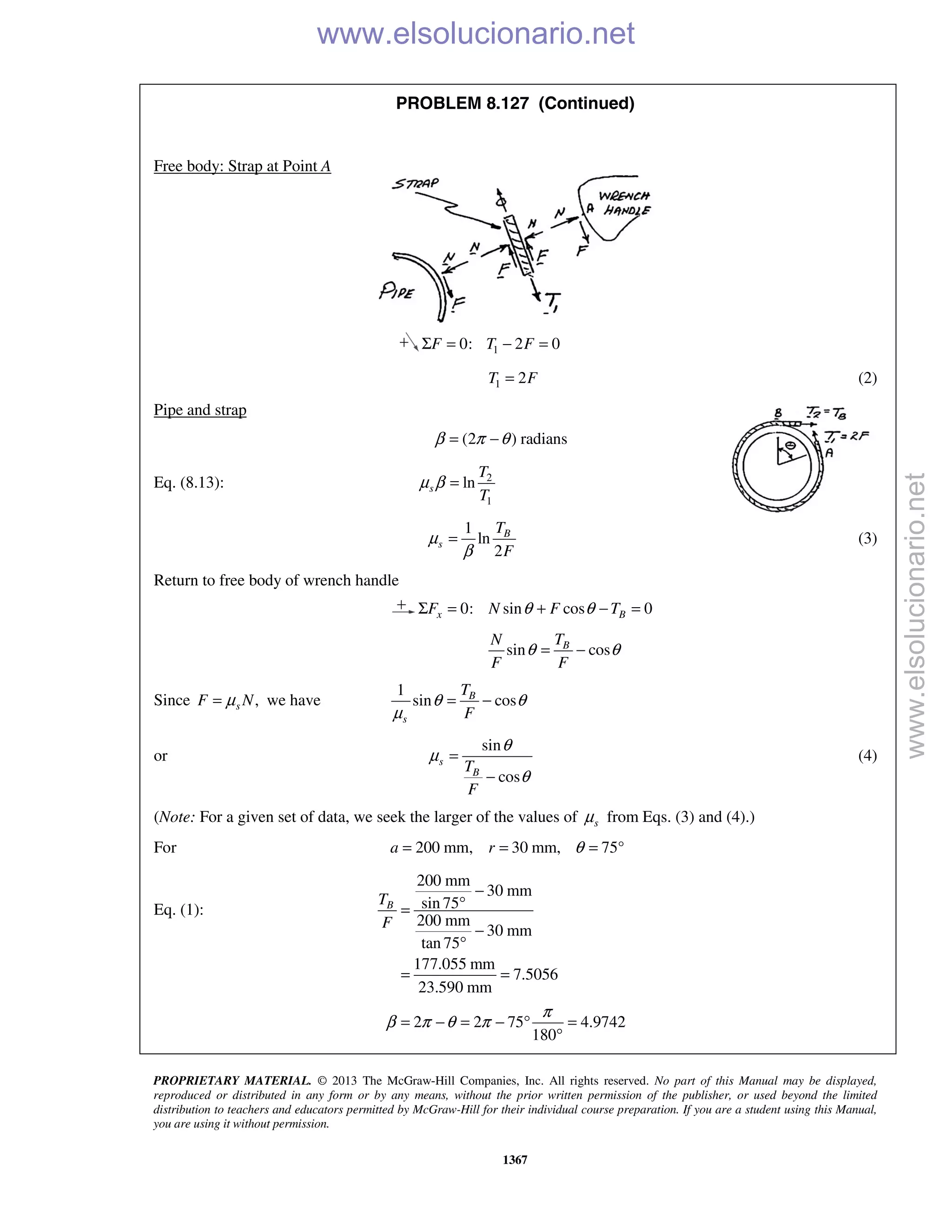 Beer vector mechanics for engineers statics 10th solutions