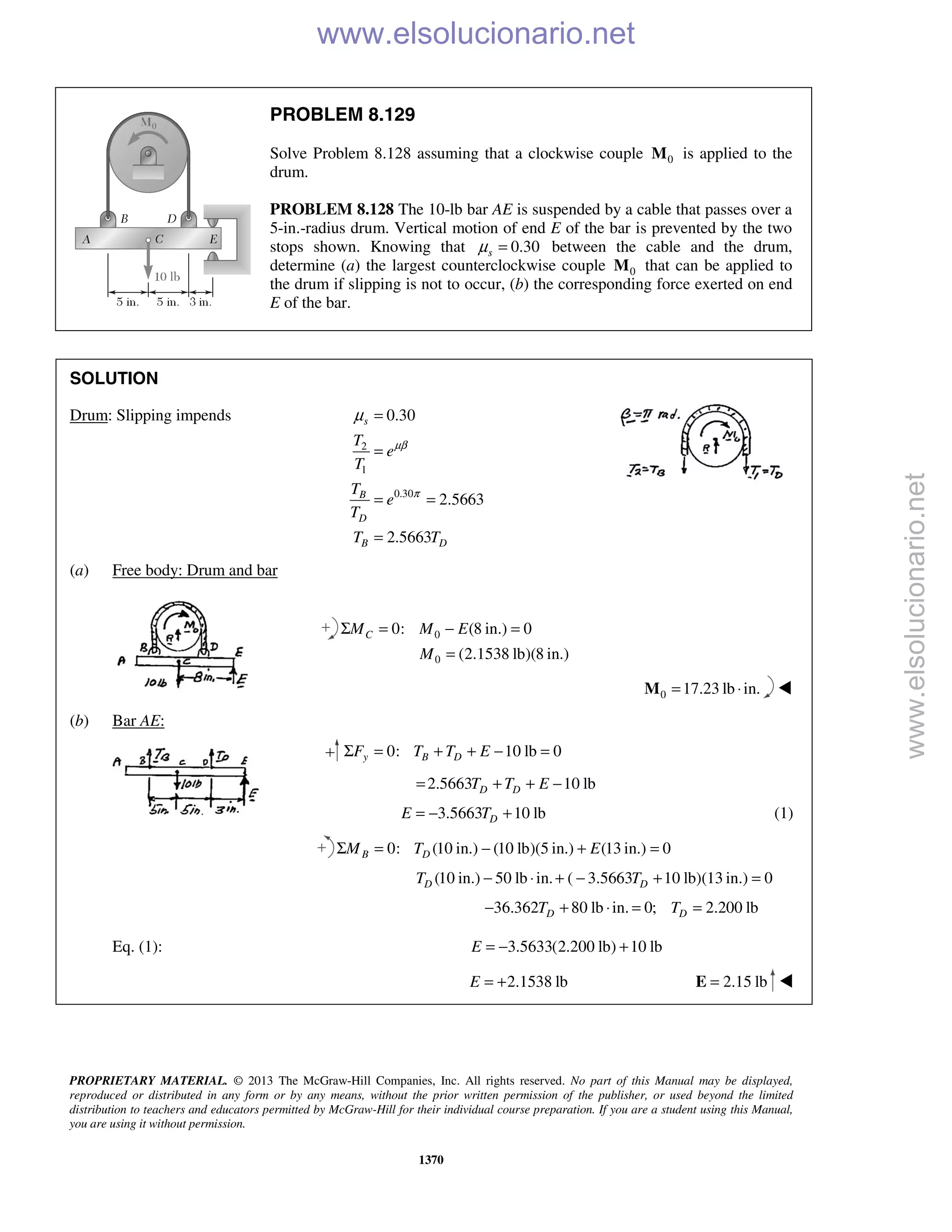Beer vector mechanics for engineers statics 10th solutions