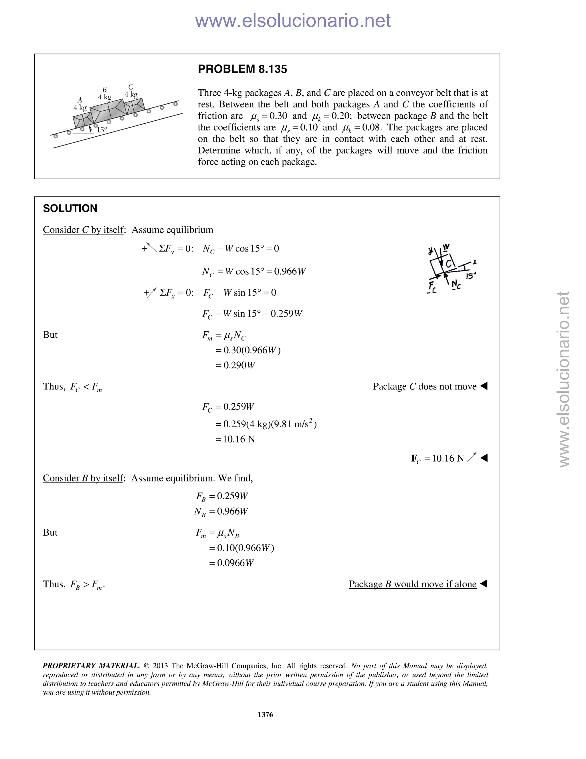 Beer vector mechanics for engineers statics 10th solutions