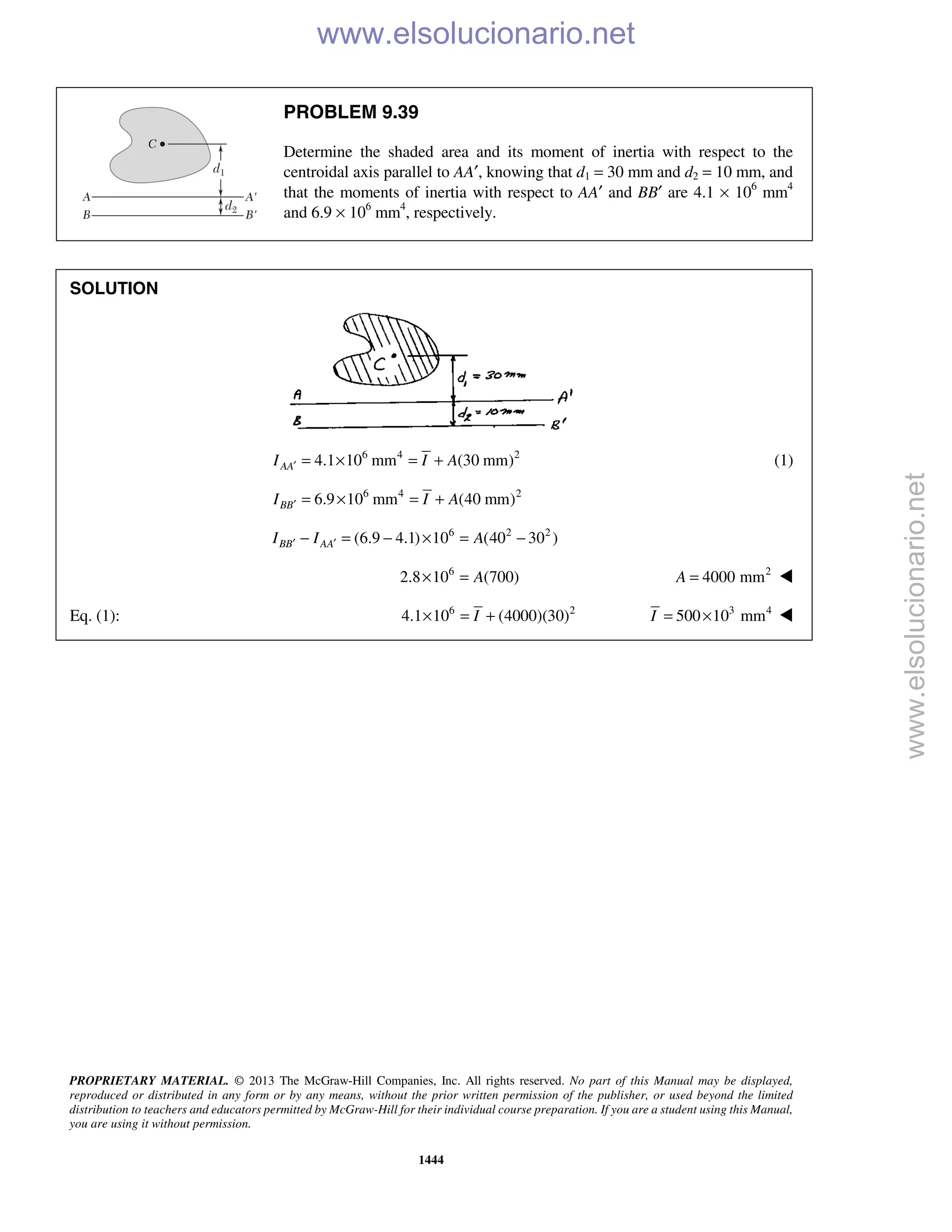 Beer vector mechanics for engineers statics 10th solutions
