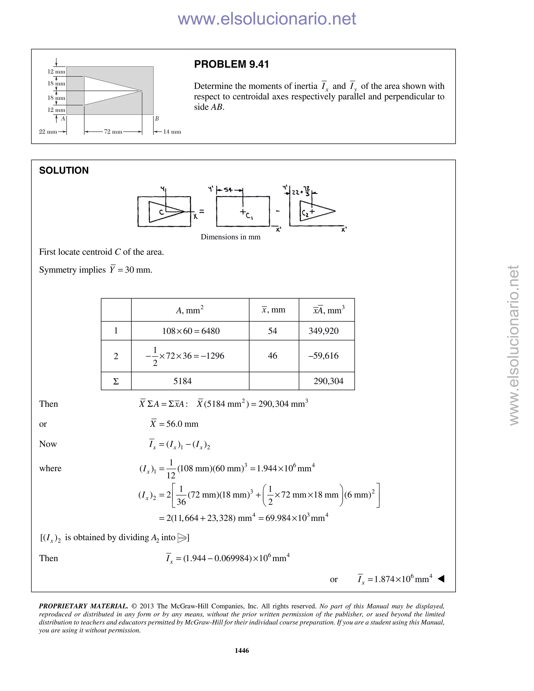 Beer vector mechanics for engineers statics 10th solutions
