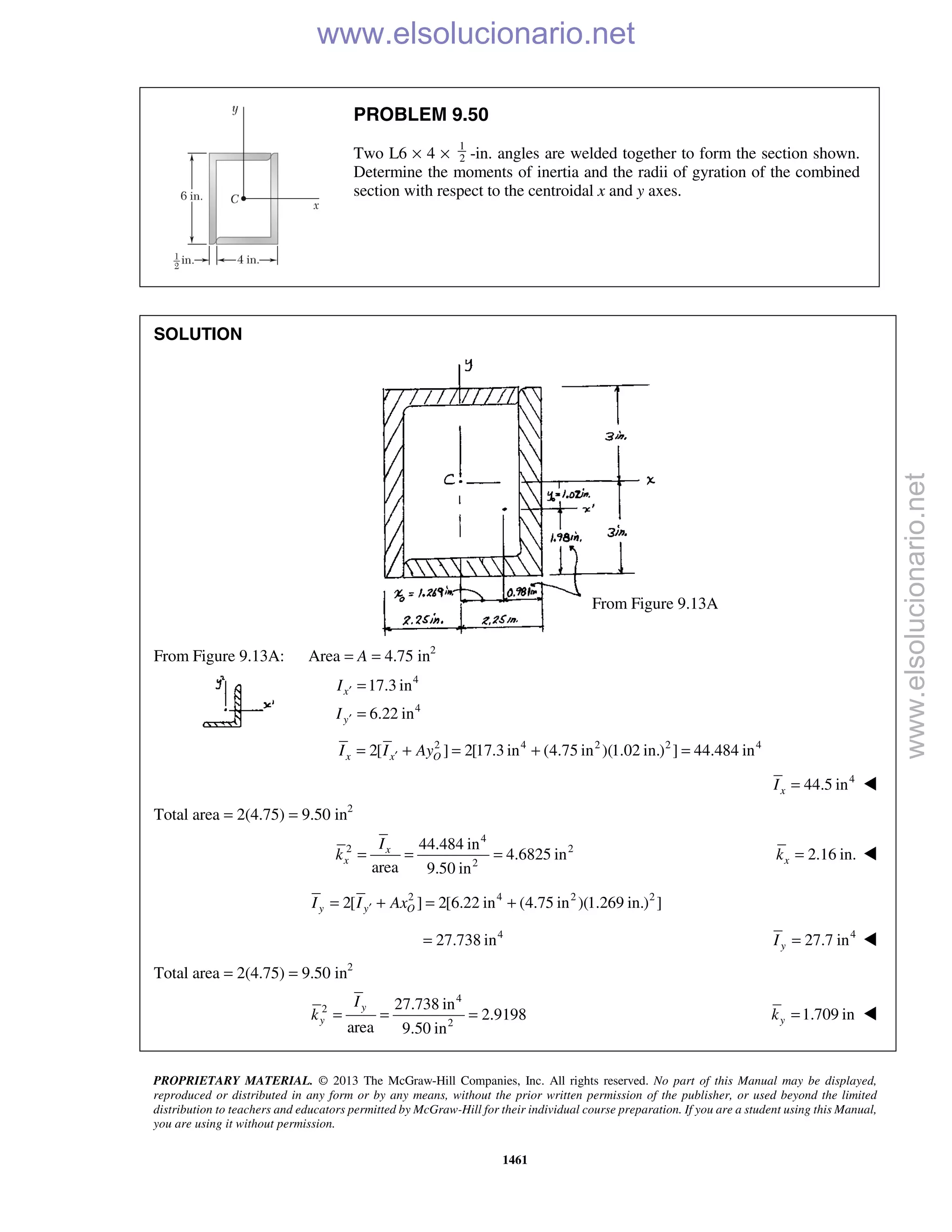 Beer vector mechanics for engineers statics 10th solutions