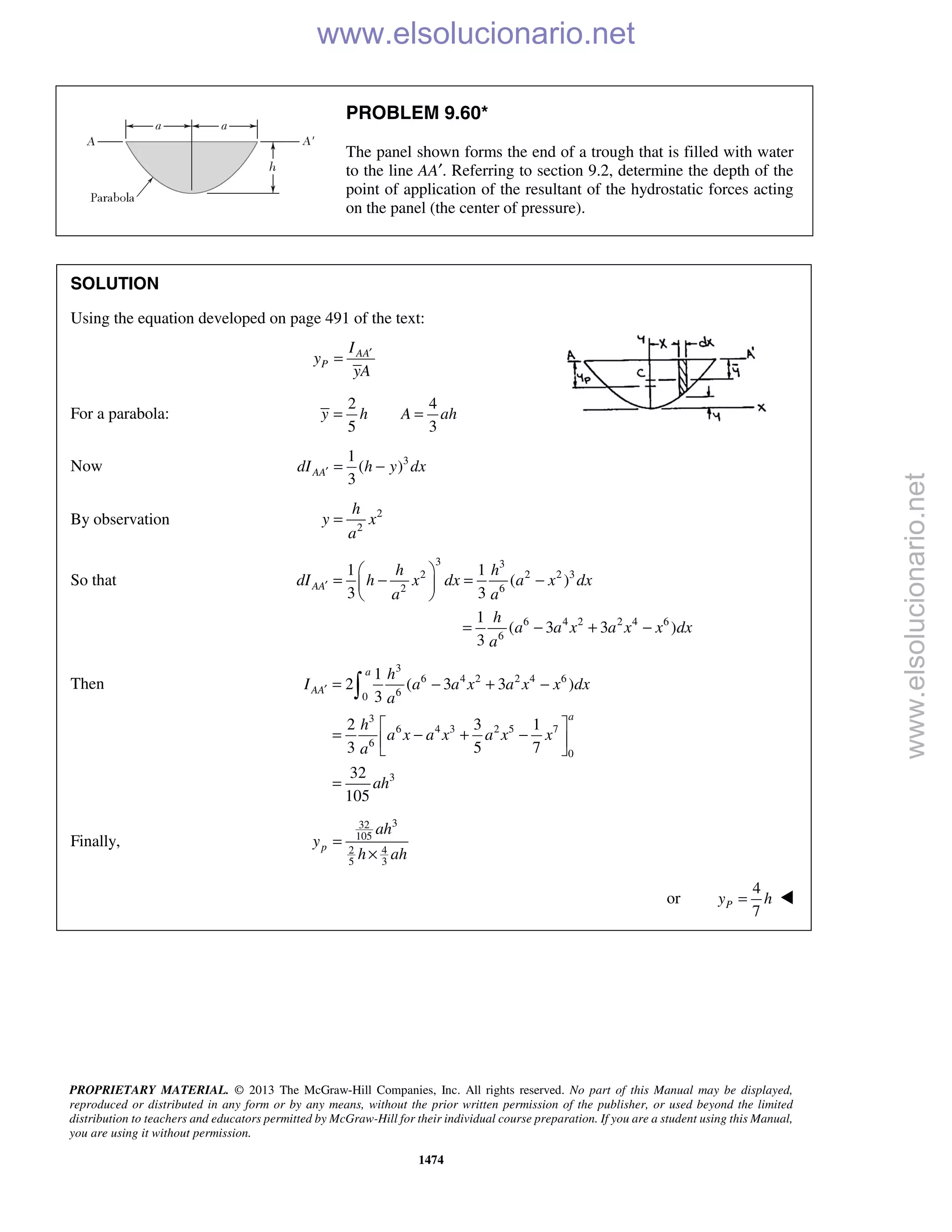 Beer vector mechanics for engineers statics 10th solutions