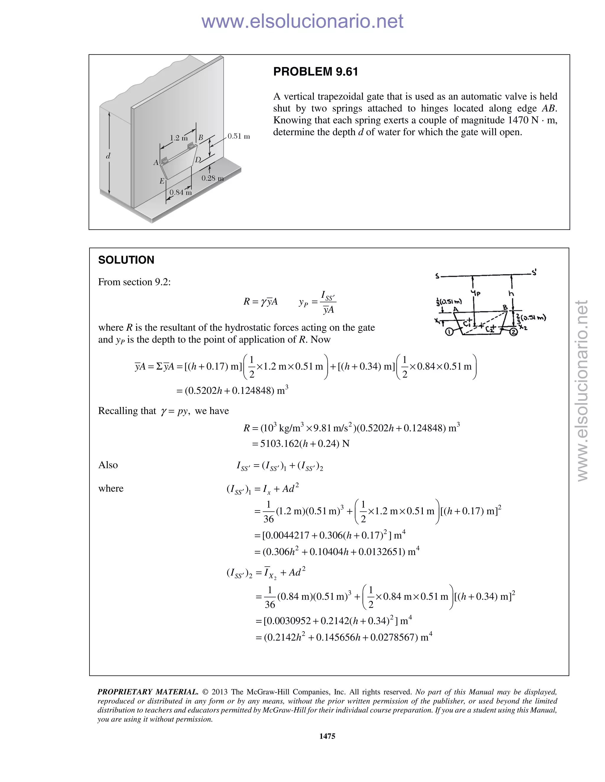 Beer vector mechanics for engineers statics 10th solutions