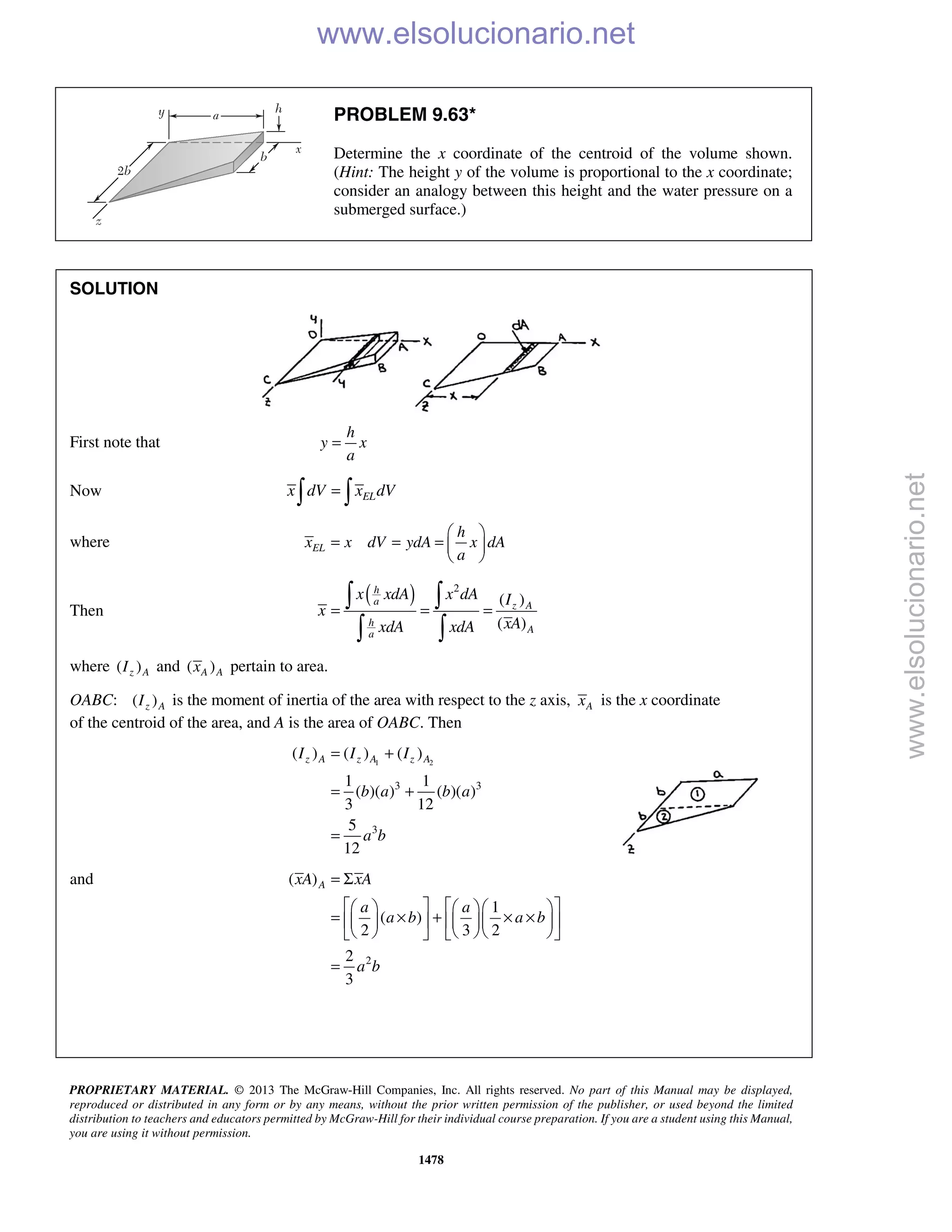 Beer vector mechanics for engineers statics 10th solutions