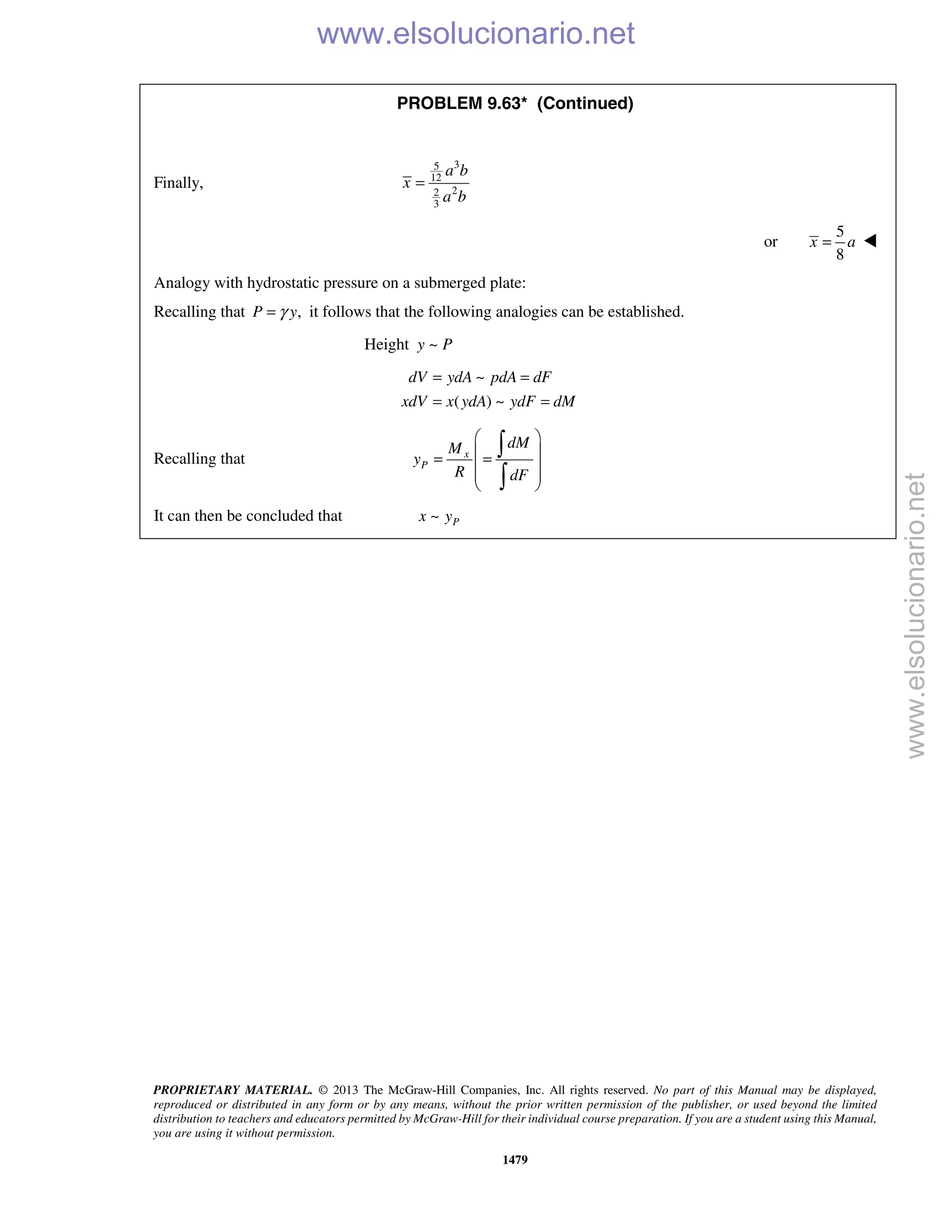 Beer vector mechanics for engineers statics 10th solutions