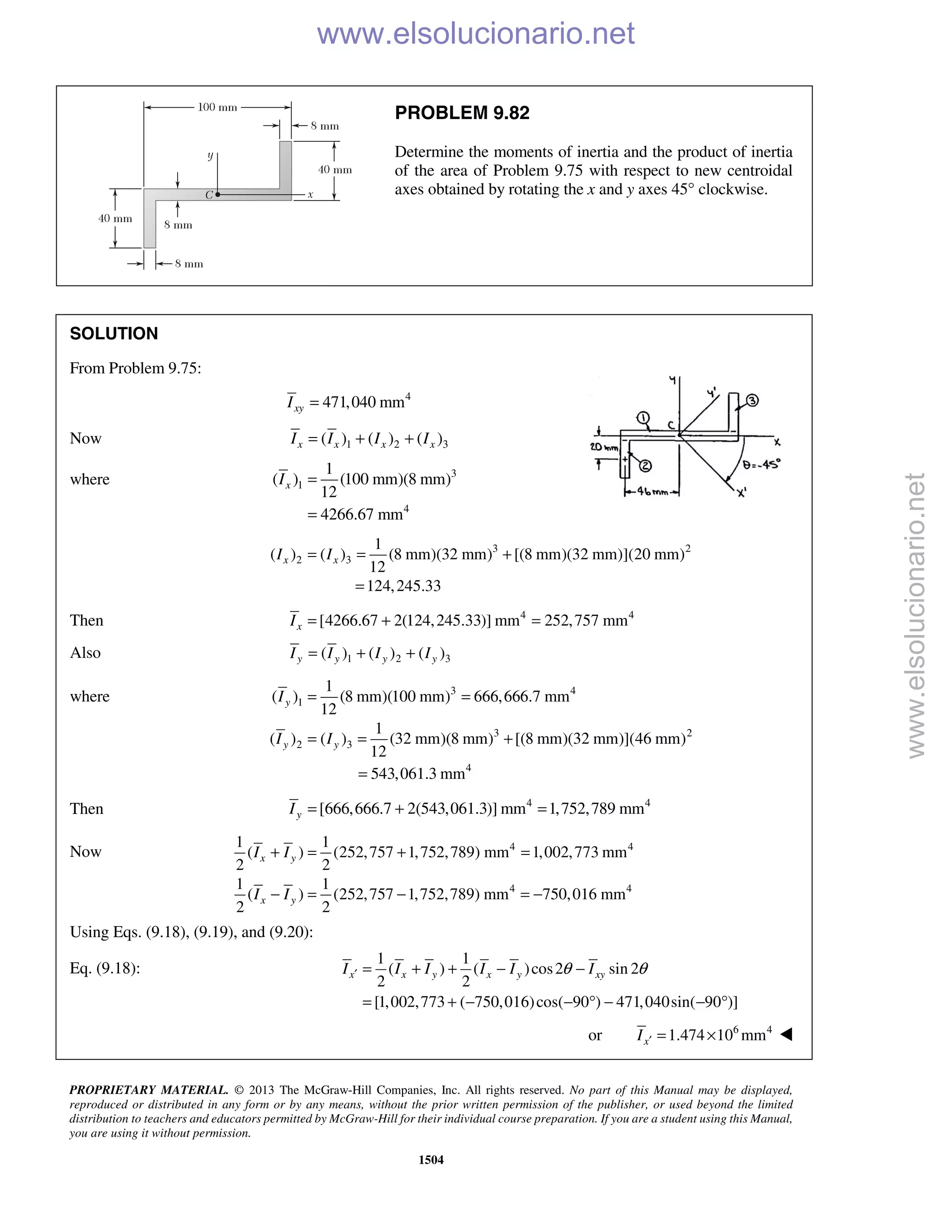 Beer vector mechanics for engineers statics 10th solutions