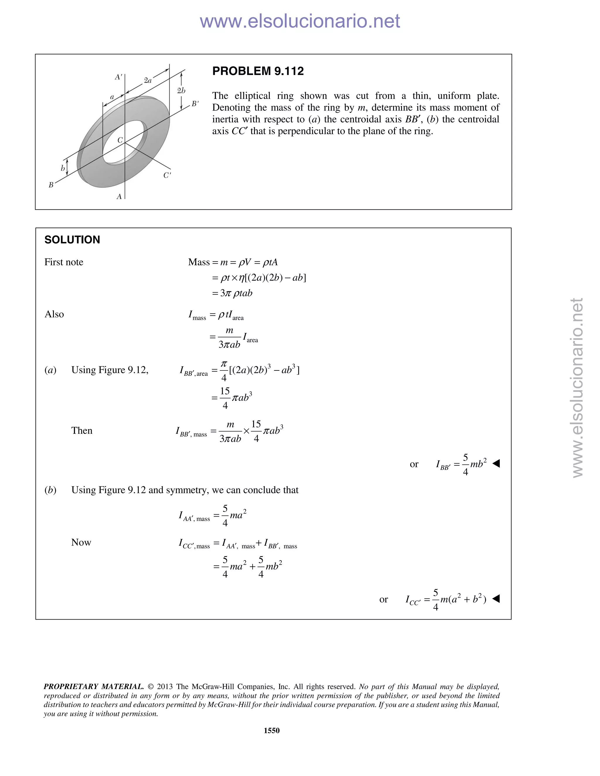 Beer vector mechanics for engineers statics 10th solutions
