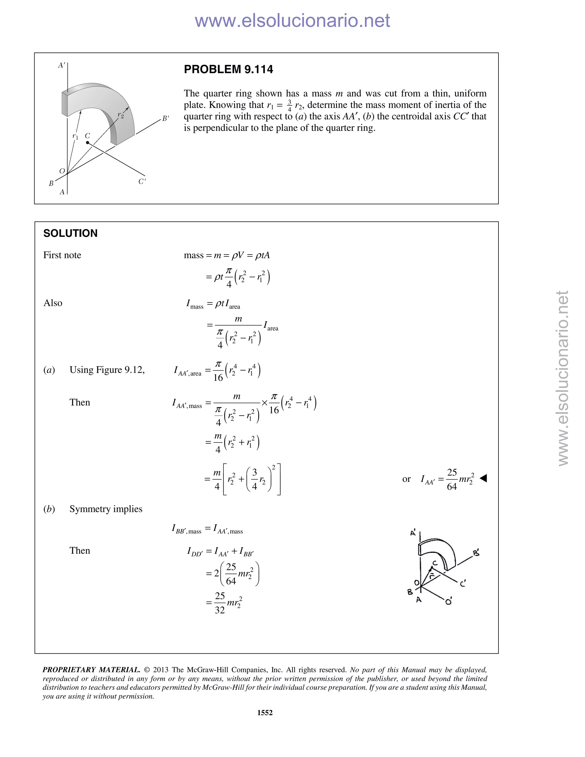 Beer vector mechanics for engineers statics 10th solutions