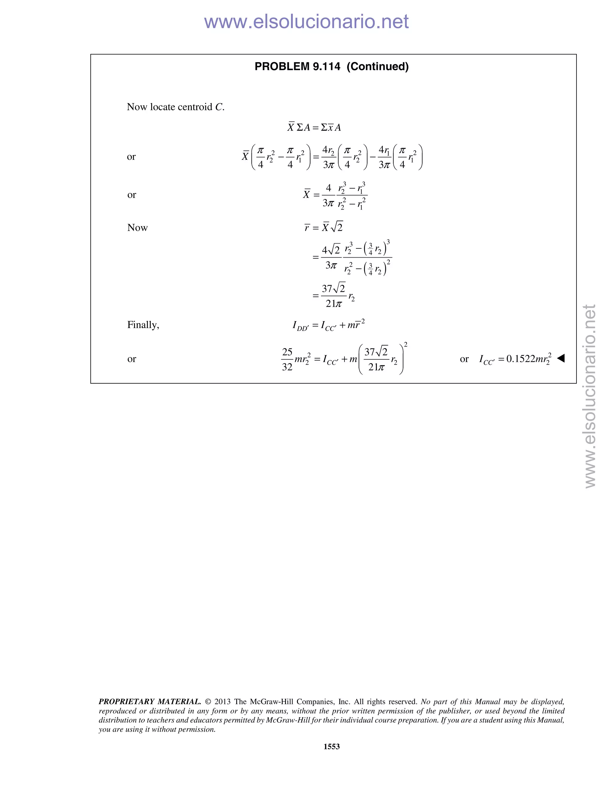Beer vector mechanics for engineers statics 10th solutions