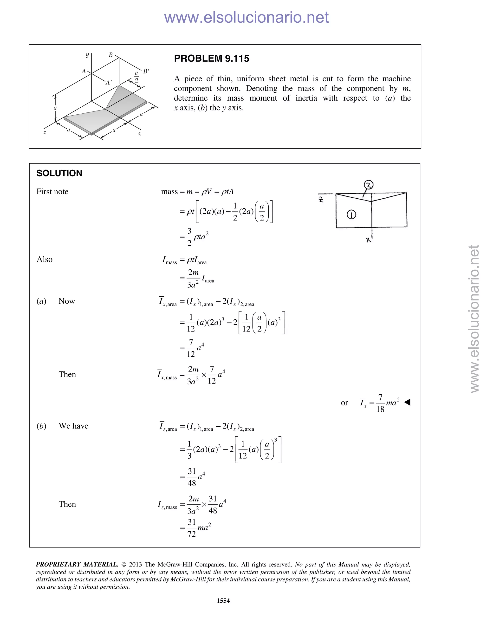 Beer vector mechanics for engineers statics 10th solutions