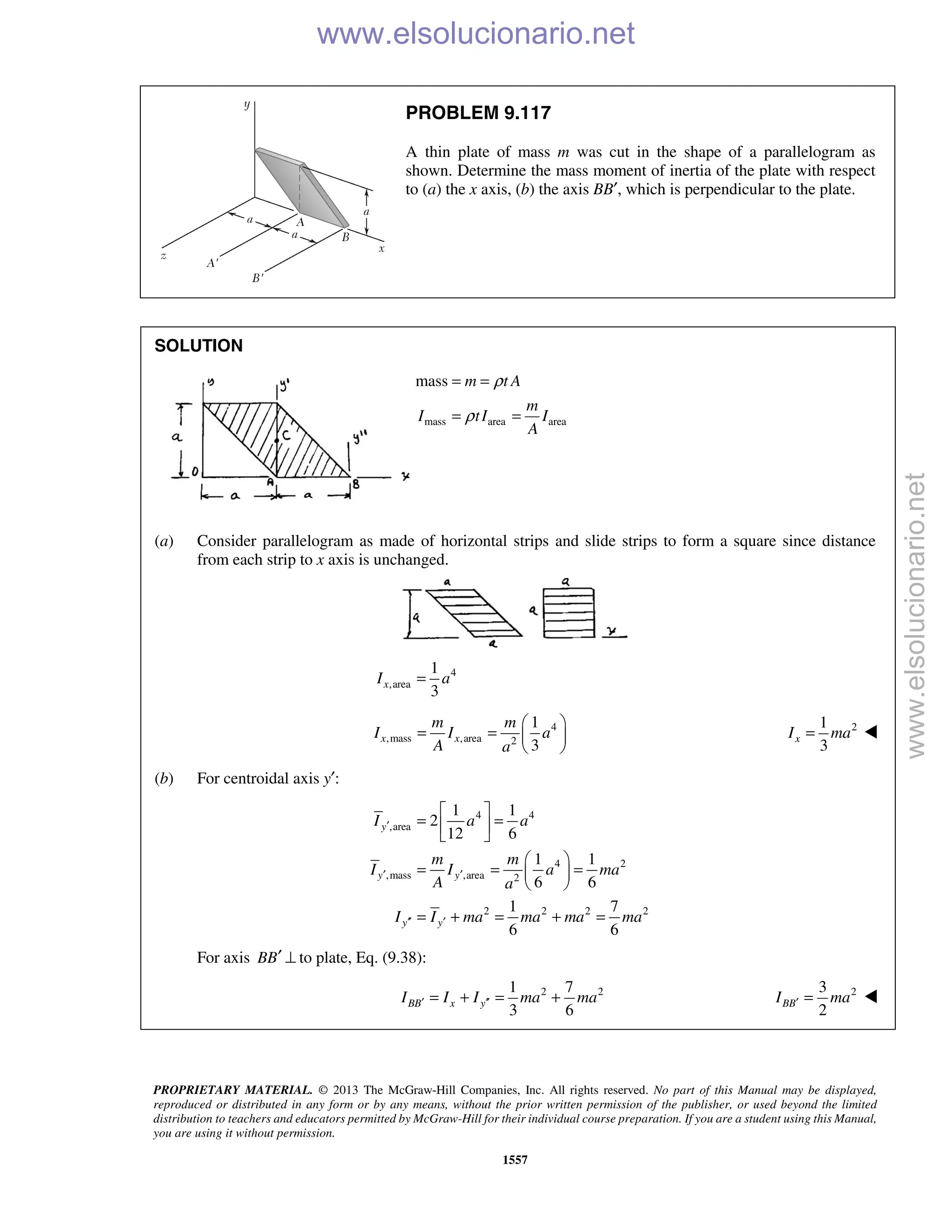 Beer vector mechanics for engineers statics 10th solutions