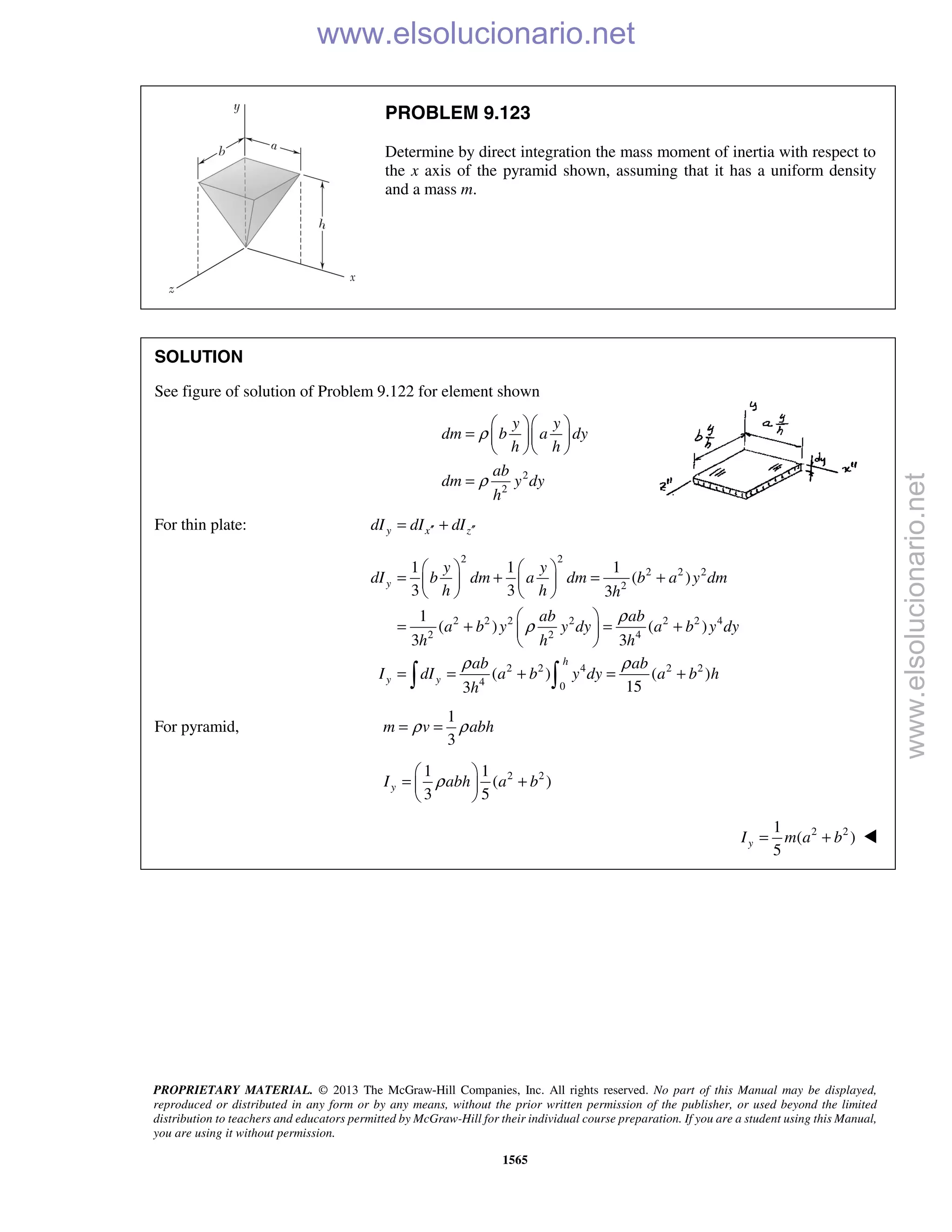 Beer vector mechanics for engineers statics 10th solutions