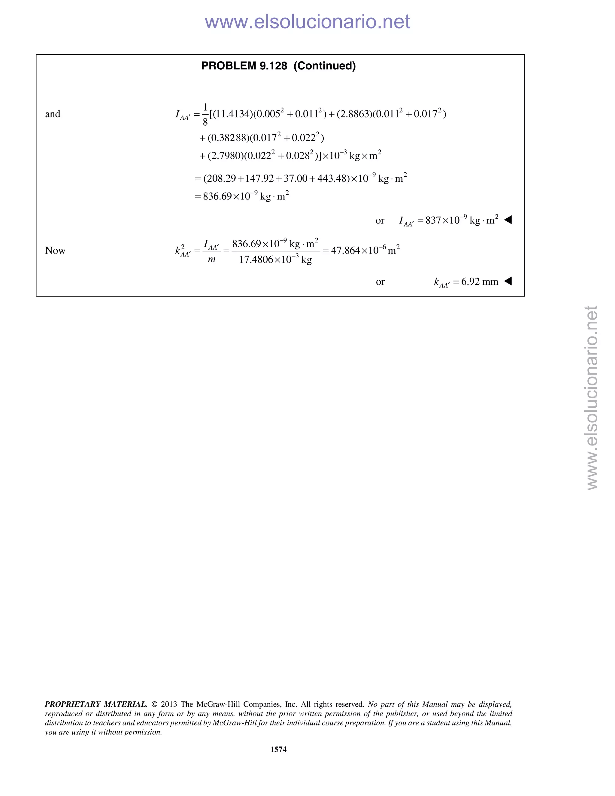 Beer vector mechanics for engineers statics 10th solutions