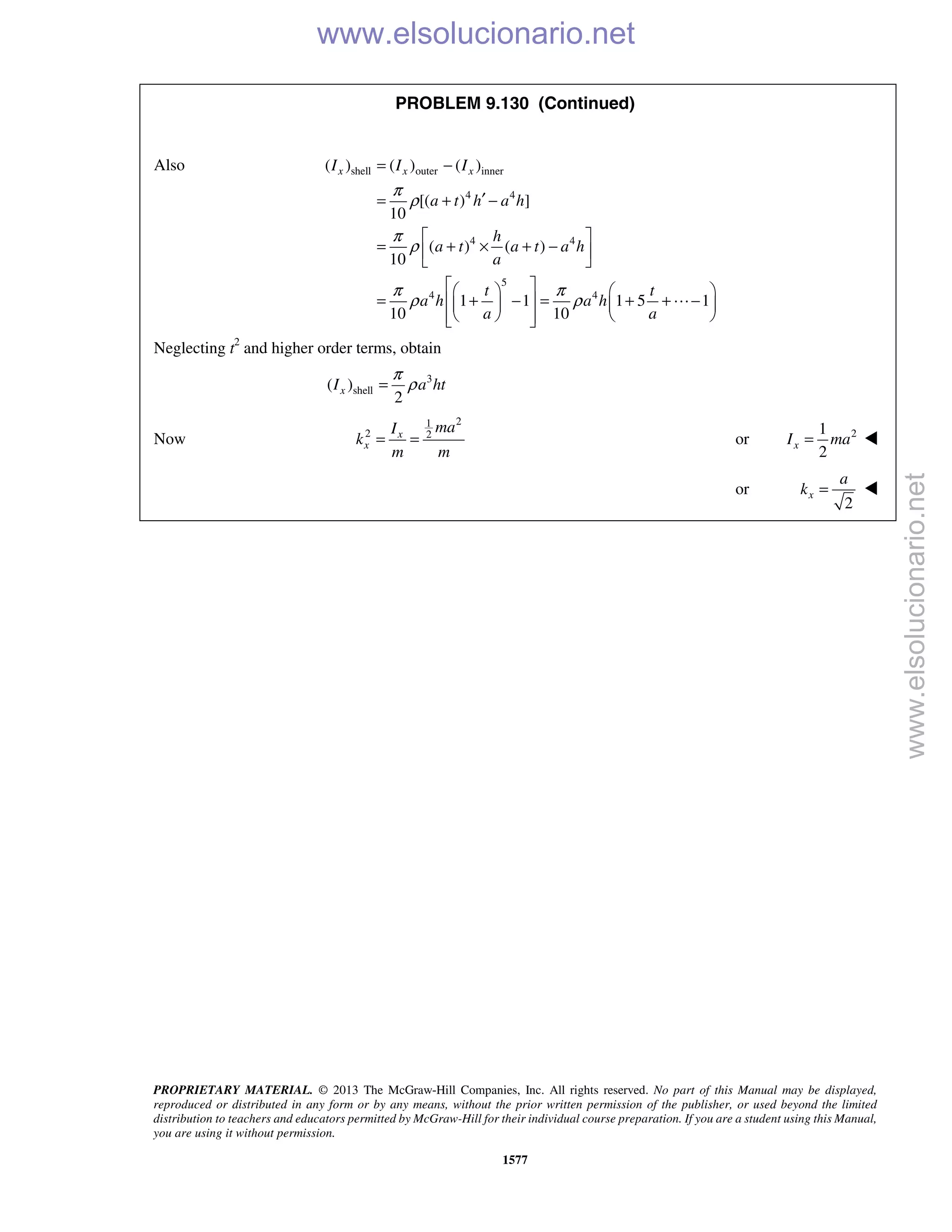 Beer vector mechanics for engineers statics 10th solutions