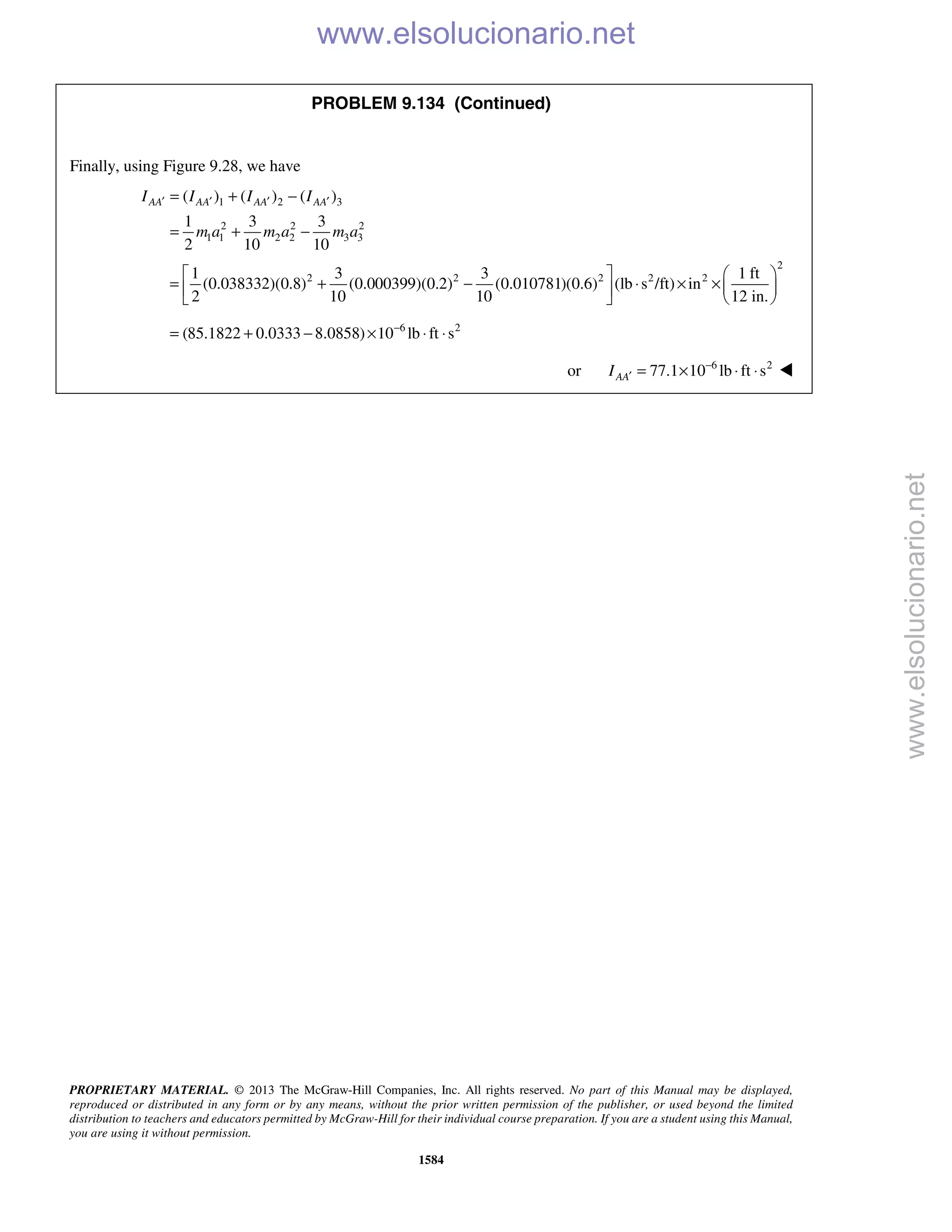 Beer vector mechanics for engineers statics 10th solutions