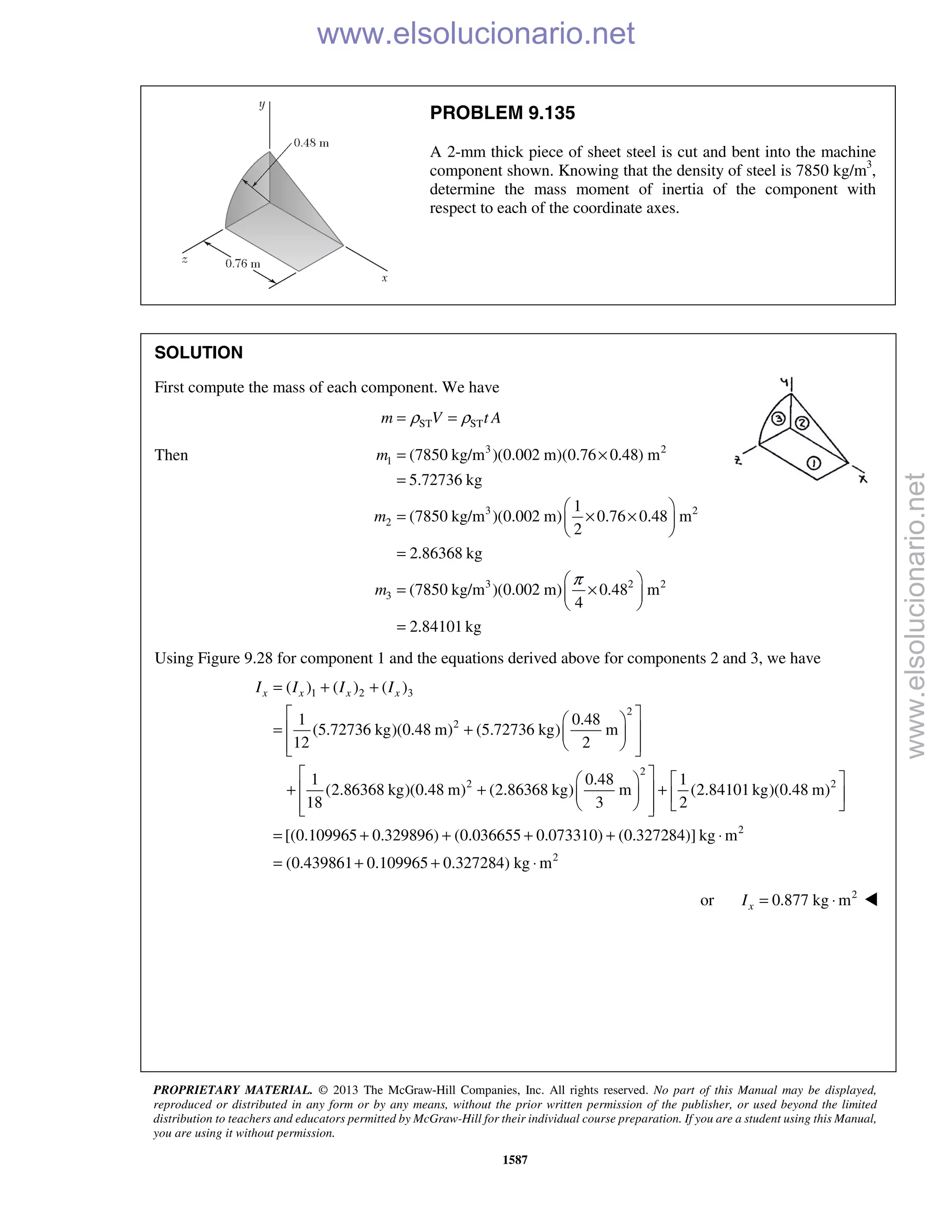Beer vector mechanics for engineers statics 10th solutions