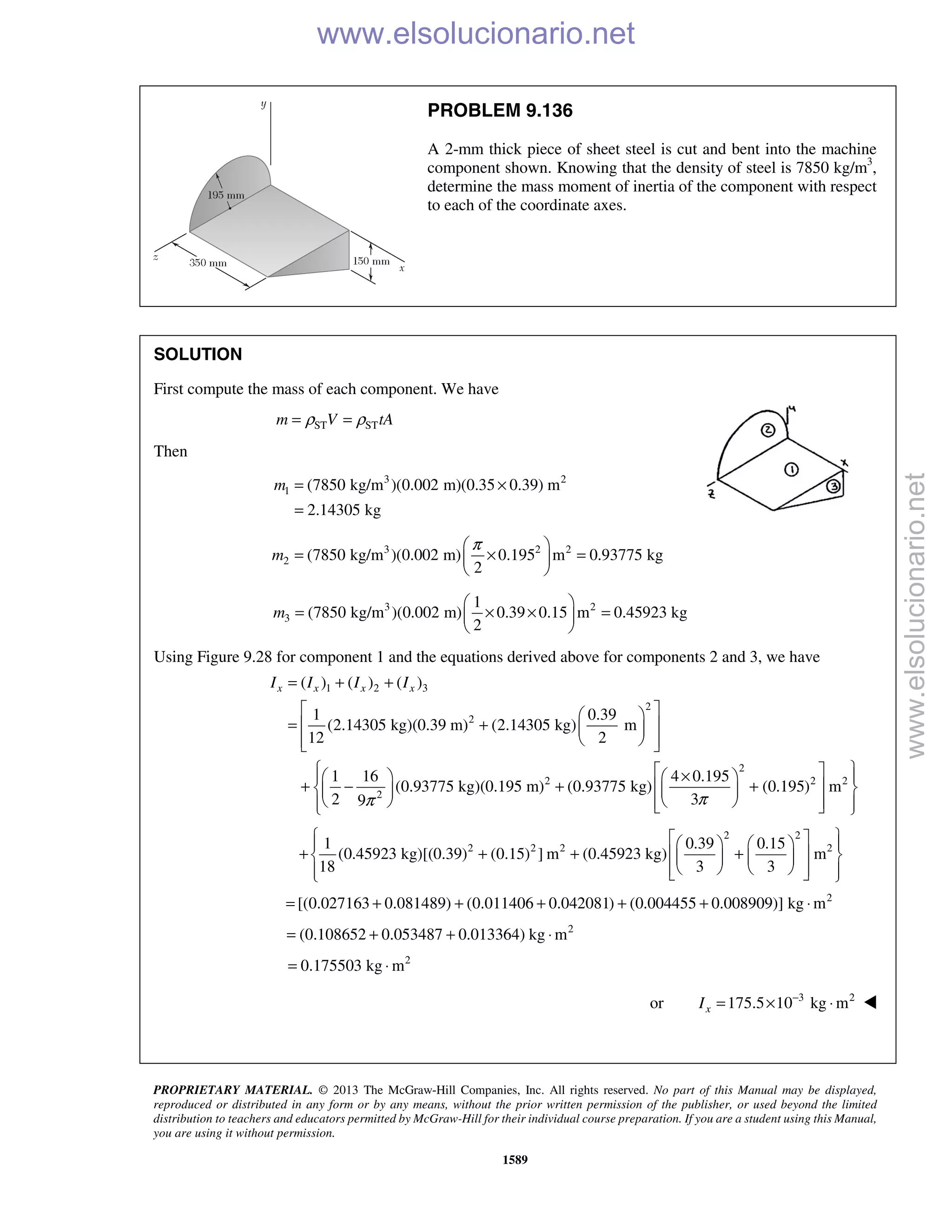 Beer vector mechanics for engineers statics 10th solutions