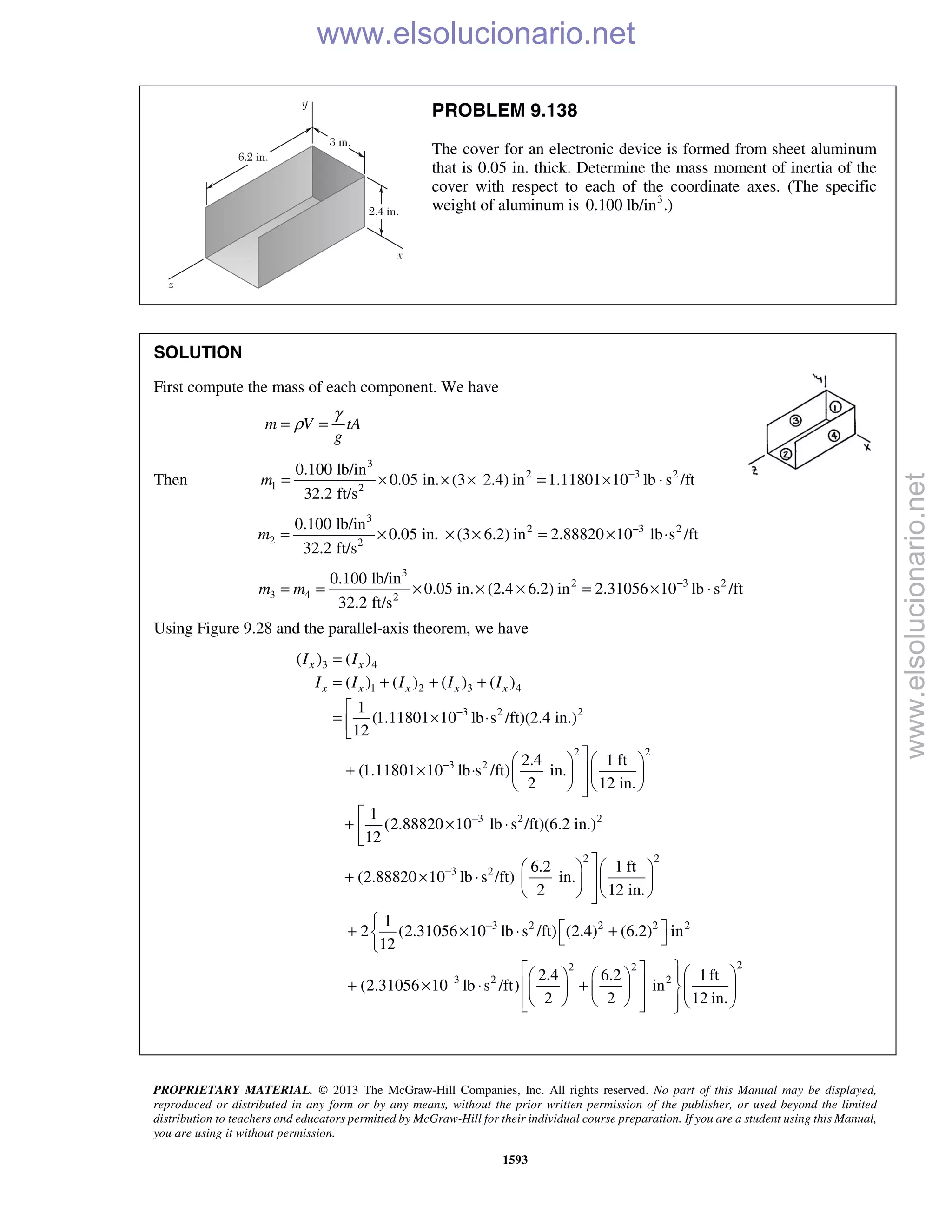 Beer vector mechanics for engineers statics 10th solutions