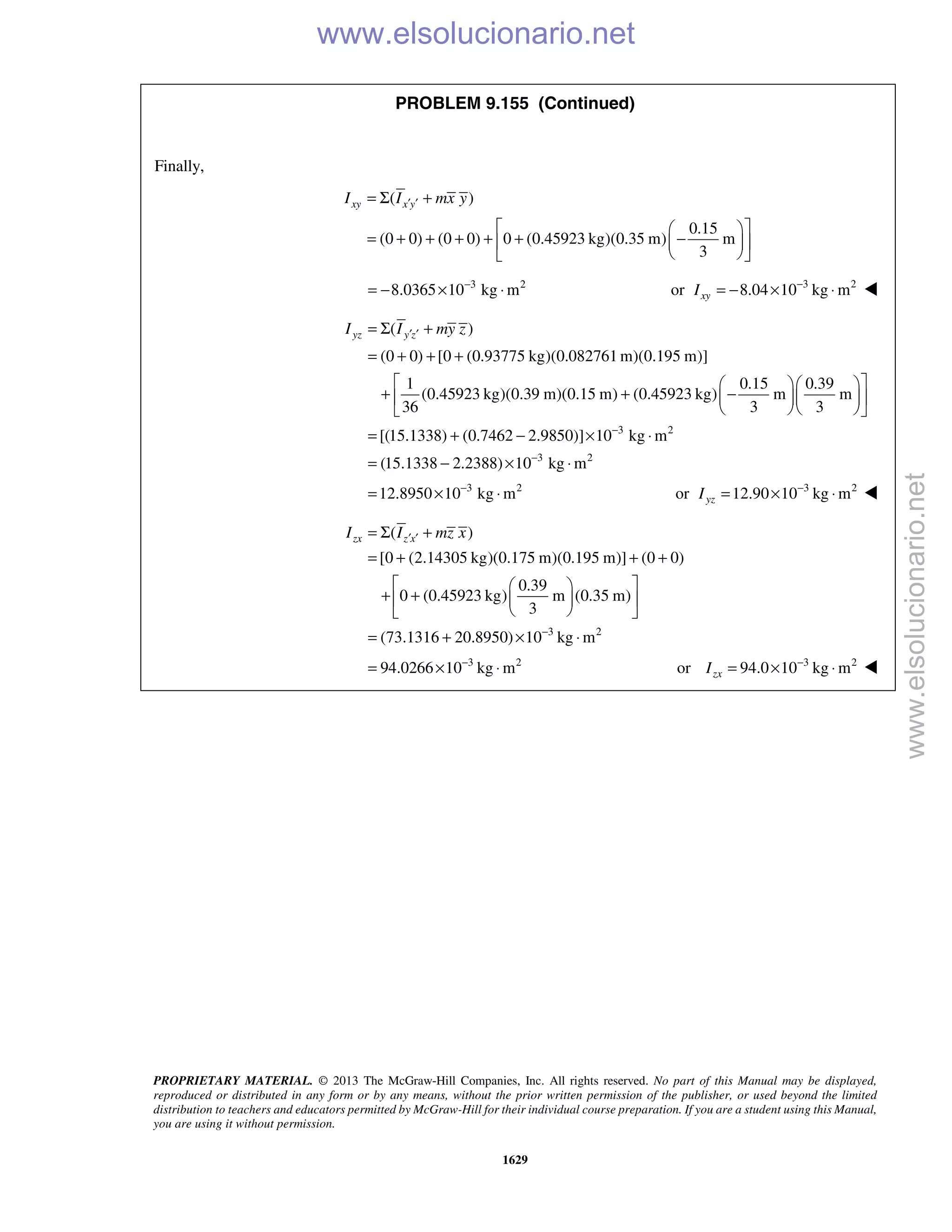 Beer vector mechanics for engineers statics 10th solutions