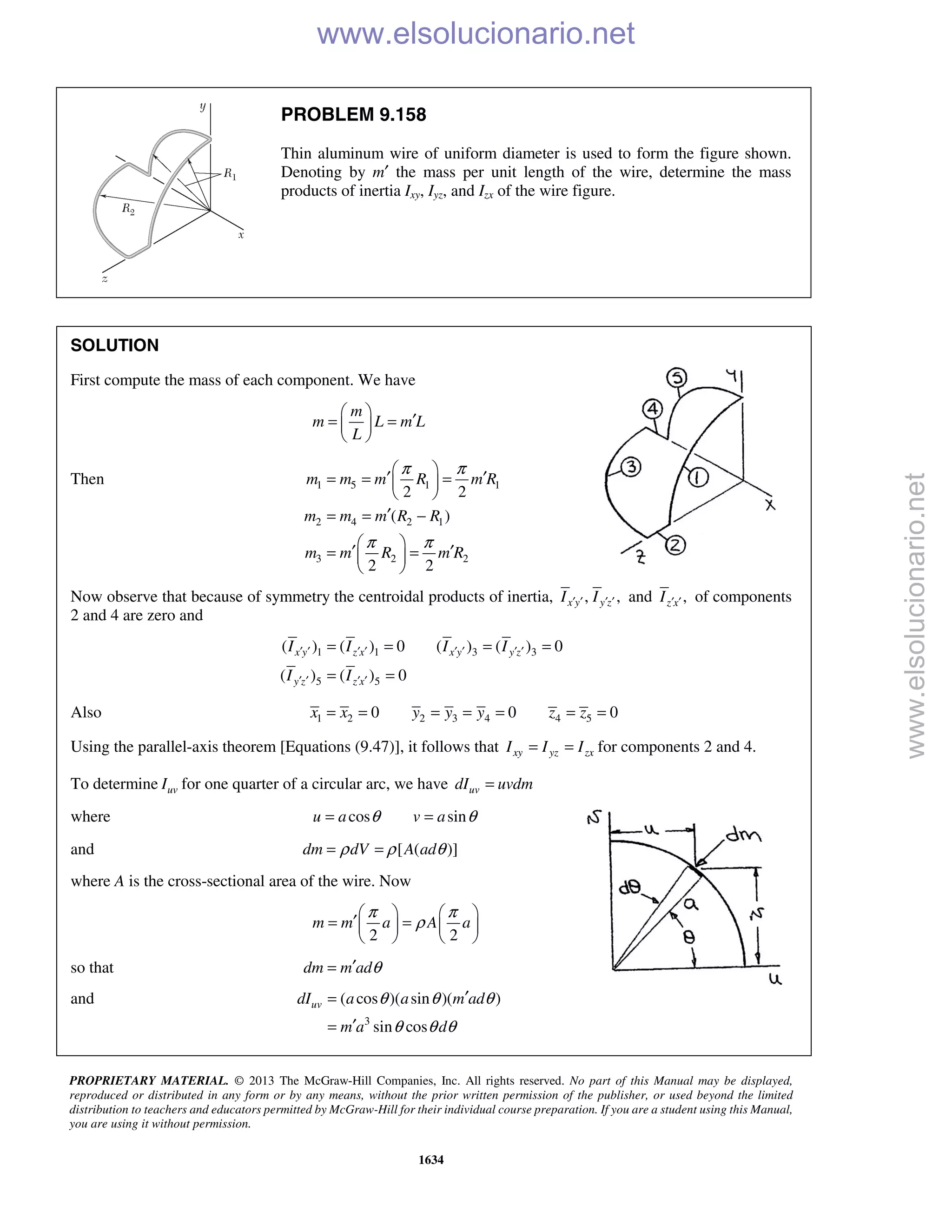 Beer vector mechanics for engineers statics 10th solutions