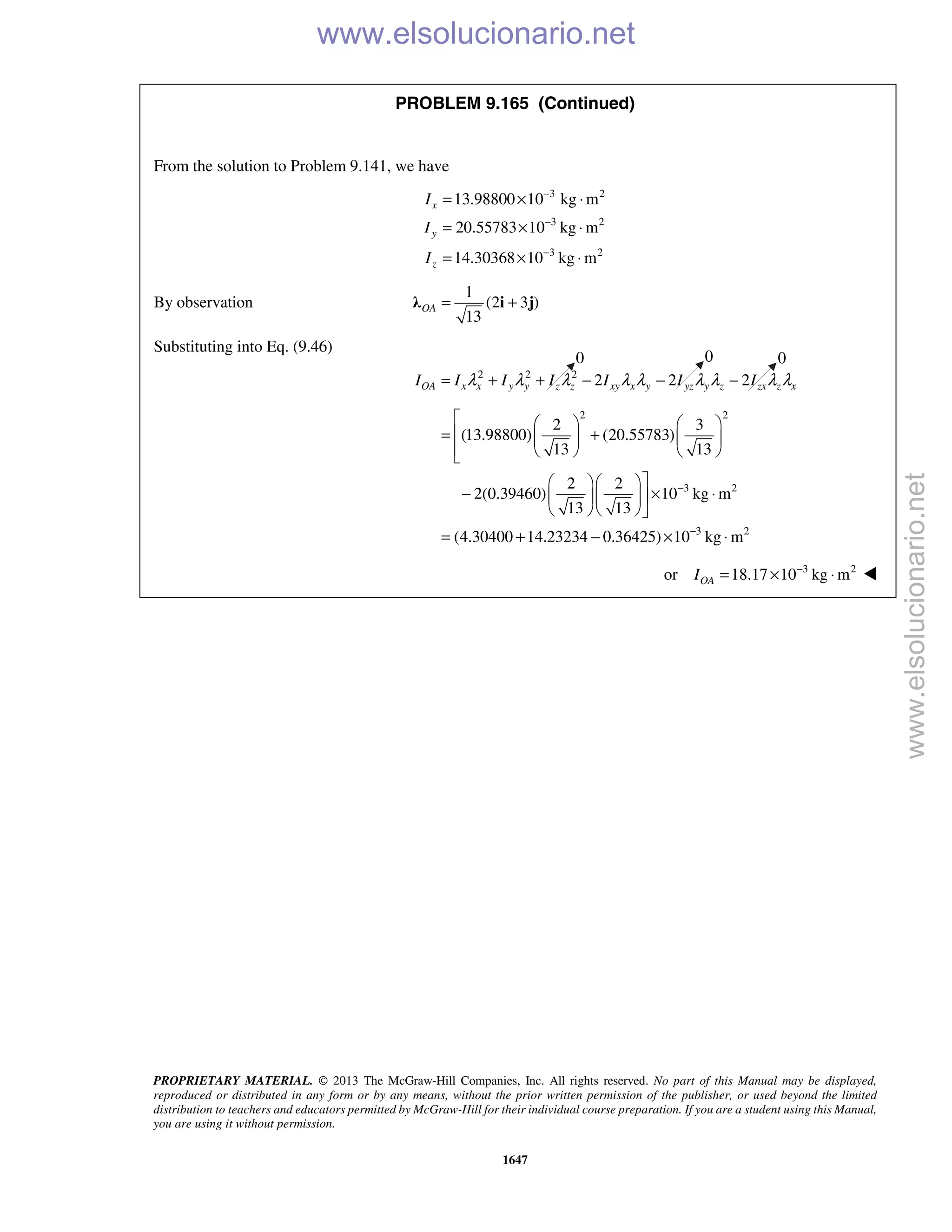 Beer vector mechanics for engineers statics 10th solutions