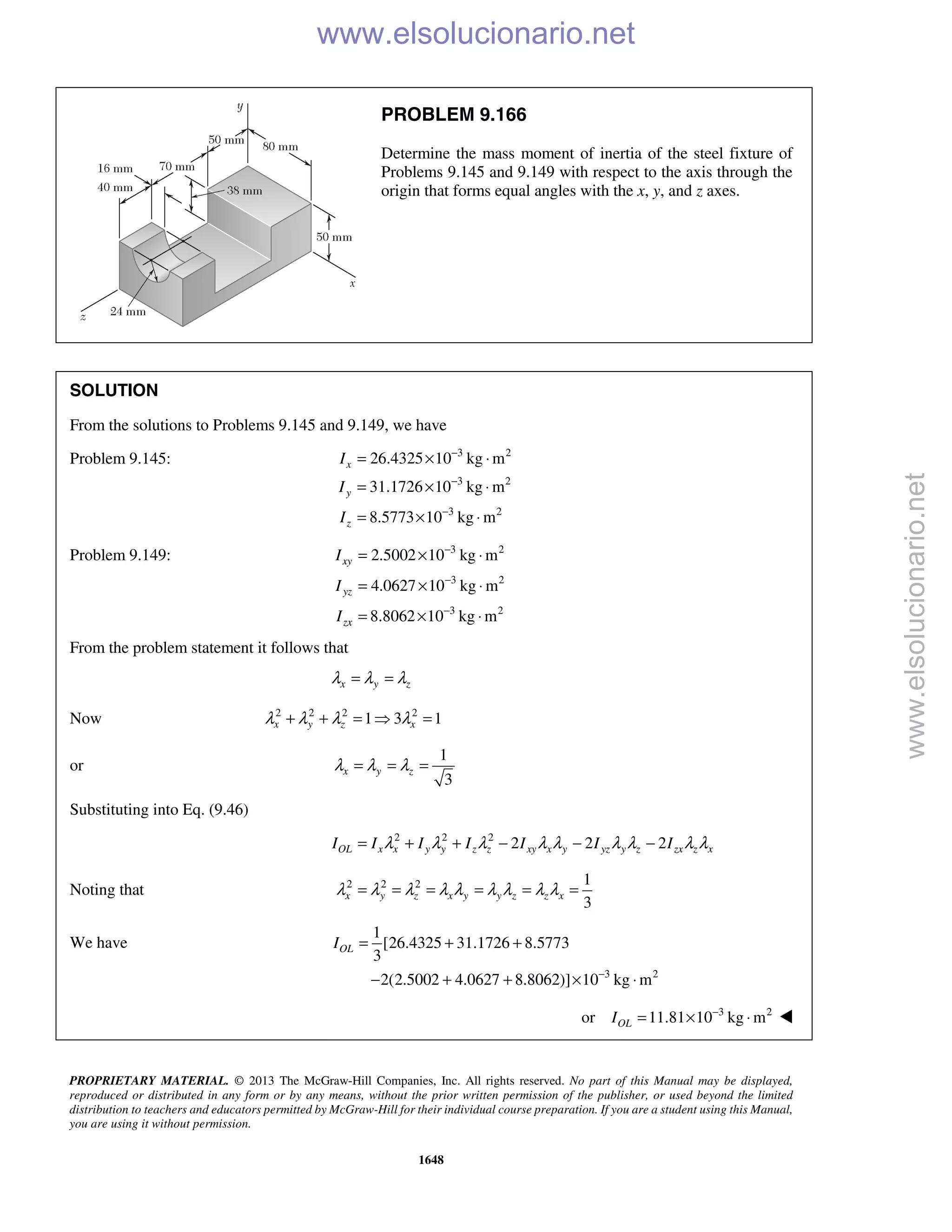 Beer vector mechanics for engineers statics 10th solutions