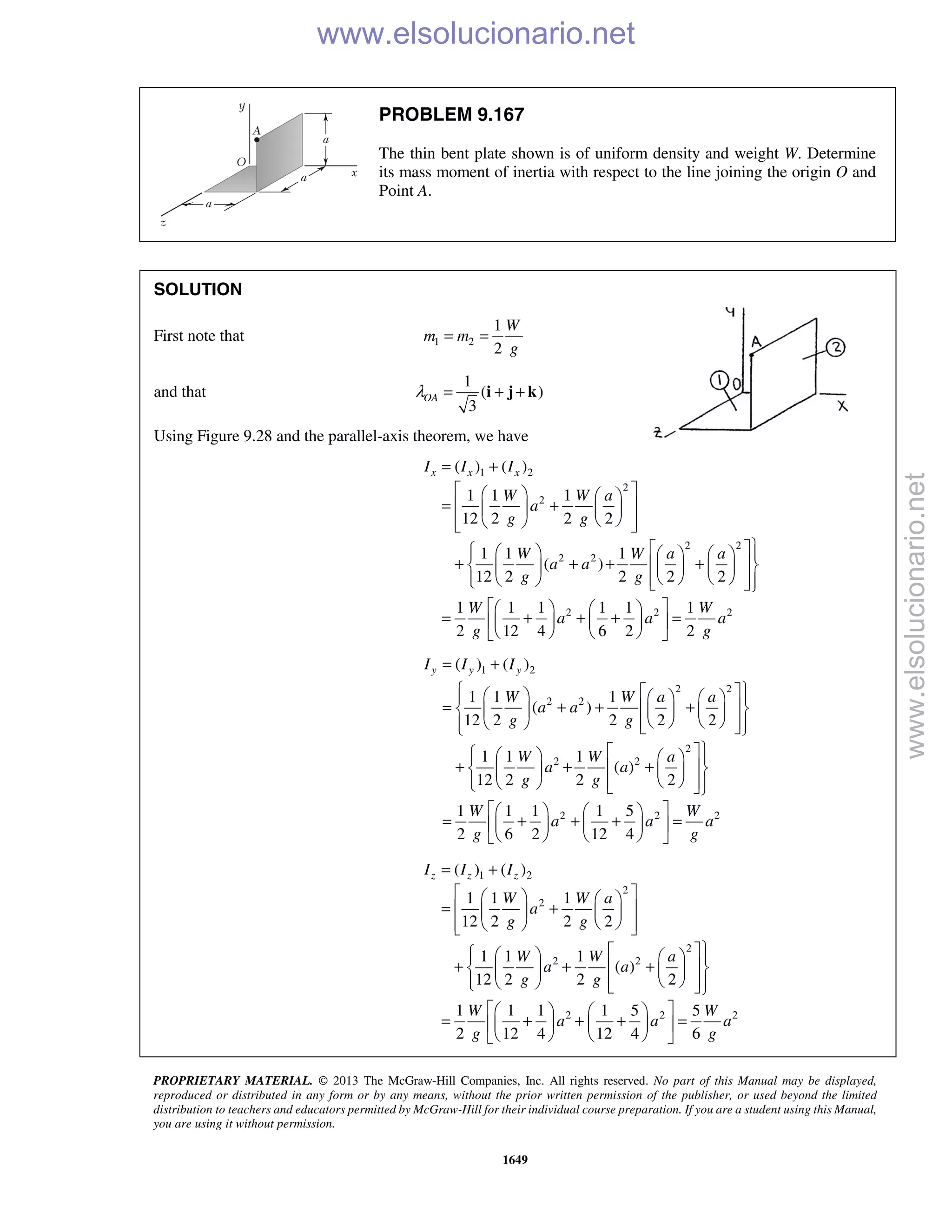 Beer vector mechanics for engineers statics 10th solutions