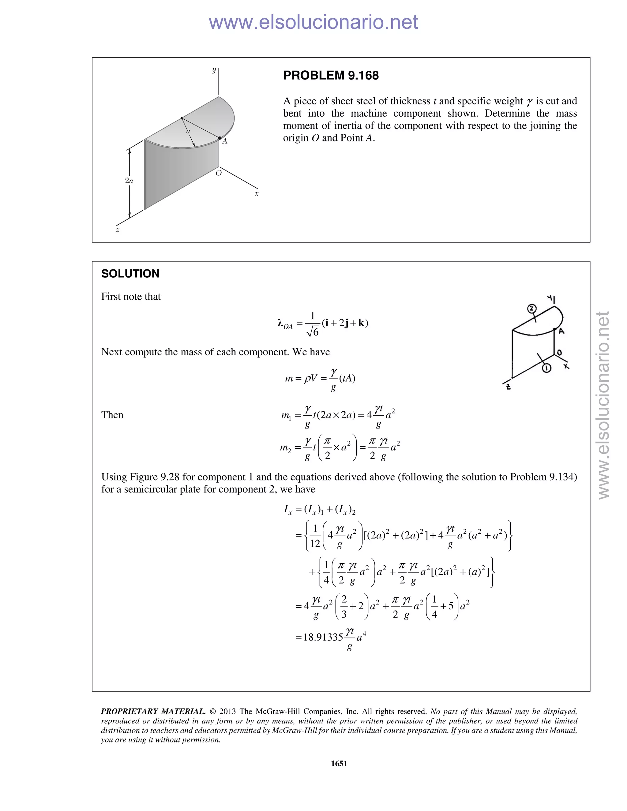 Beer vector mechanics for engineers statics 10th solutions