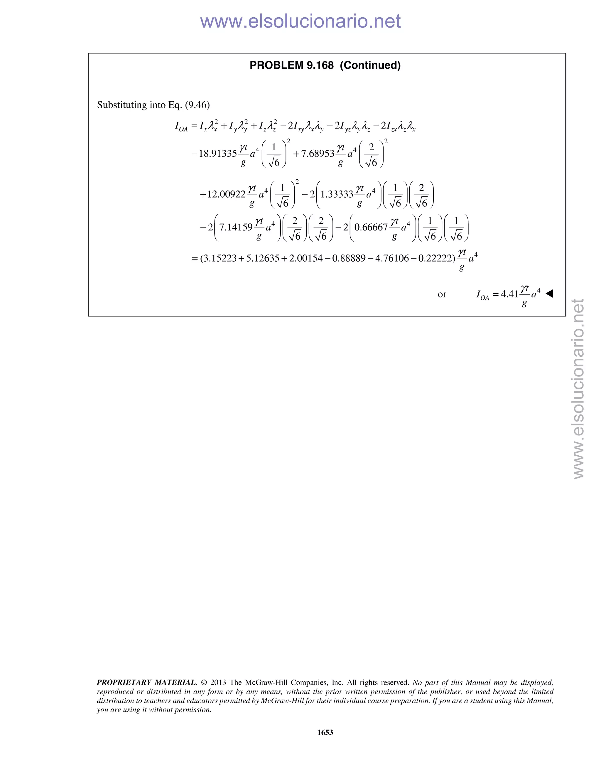 Beer vector mechanics for engineers statics 10th solutions