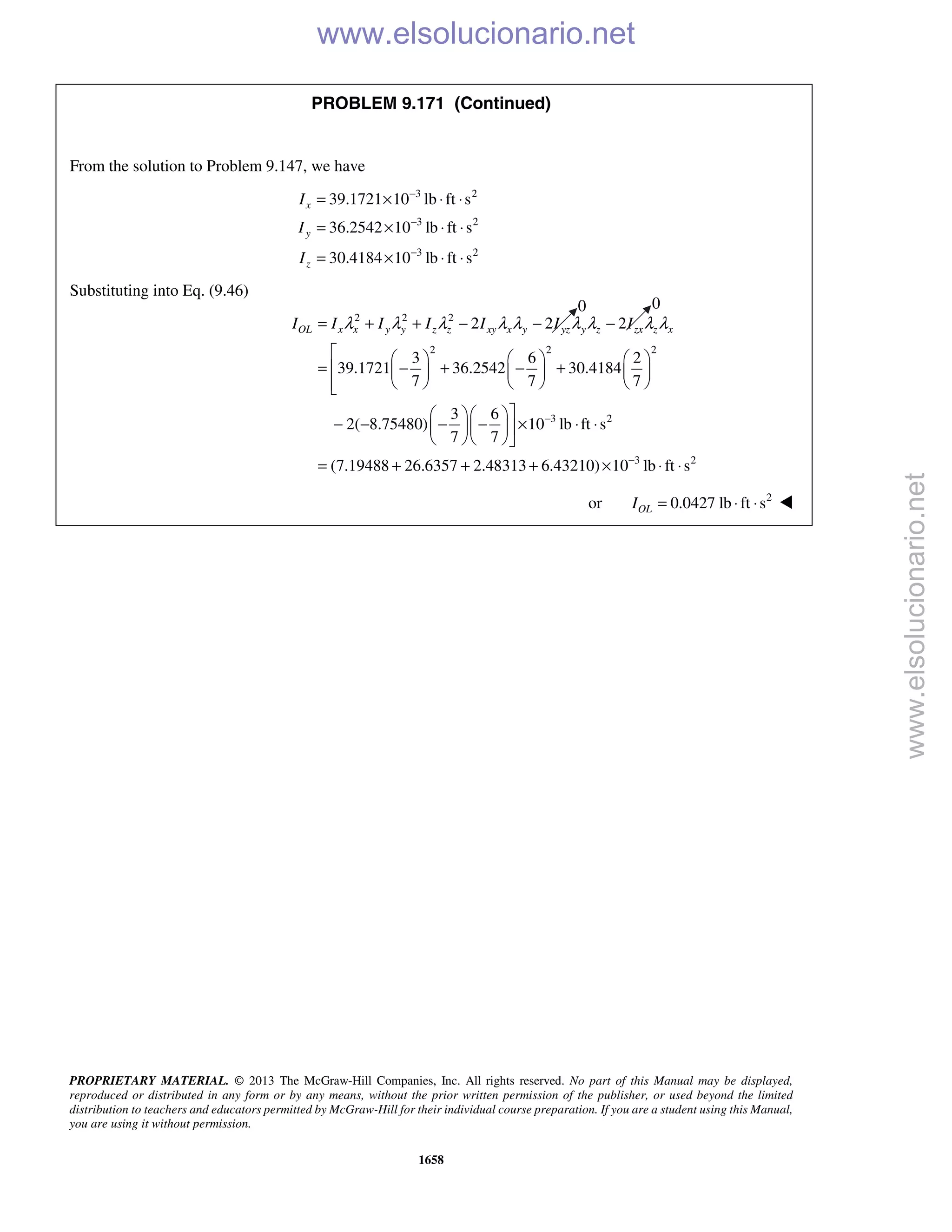 Beer vector mechanics for engineers statics 10th solutions