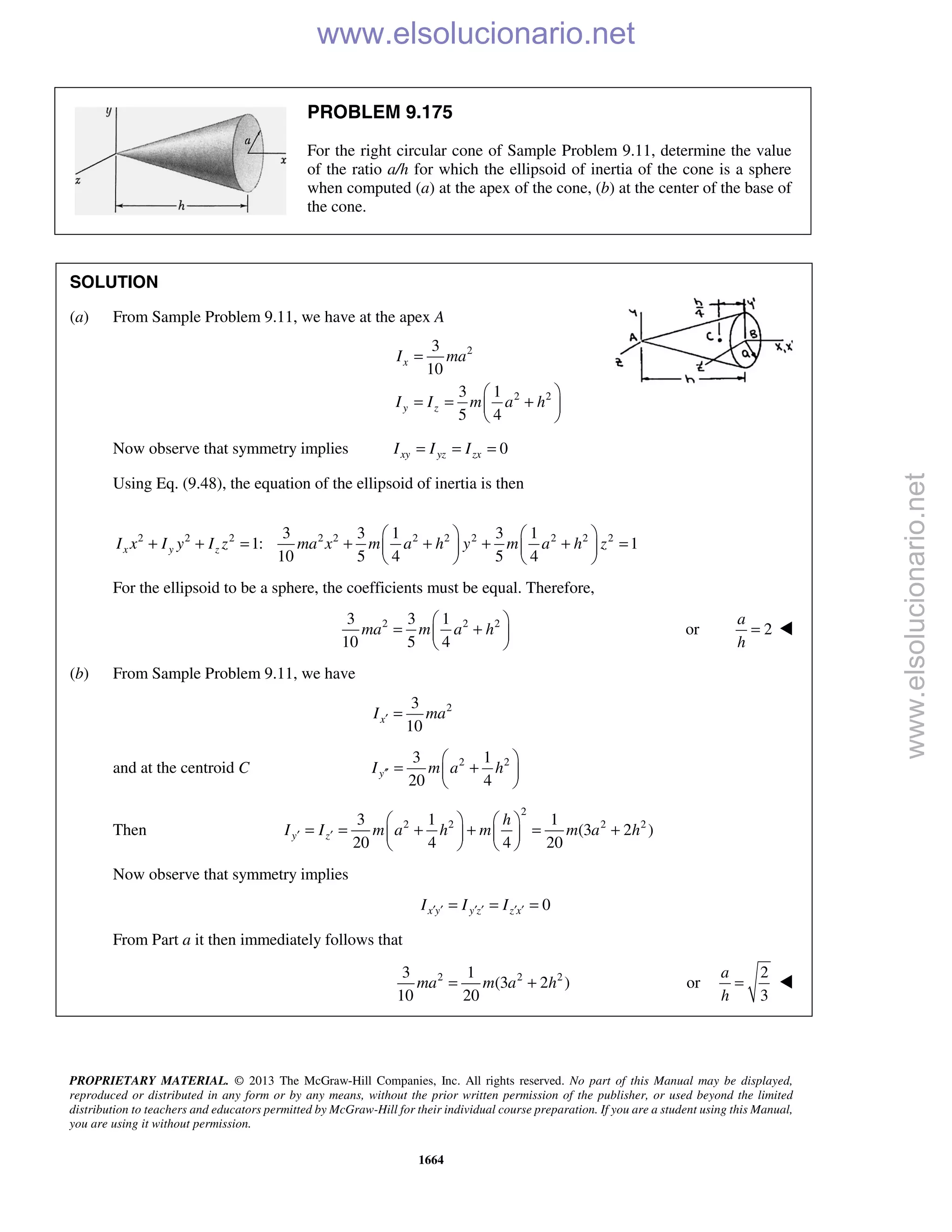 Beer vector mechanics for engineers statics 10th solutions