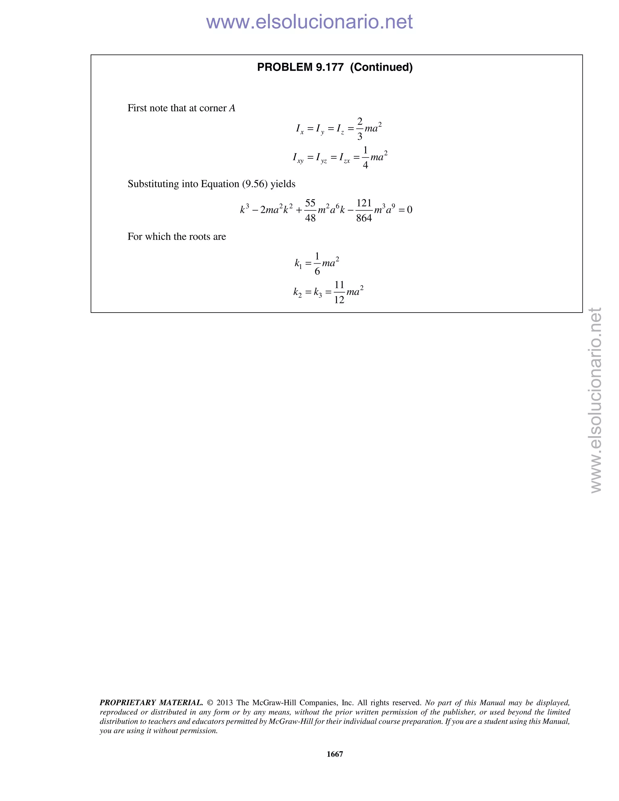 Beer vector mechanics for engineers statics 10th solutions