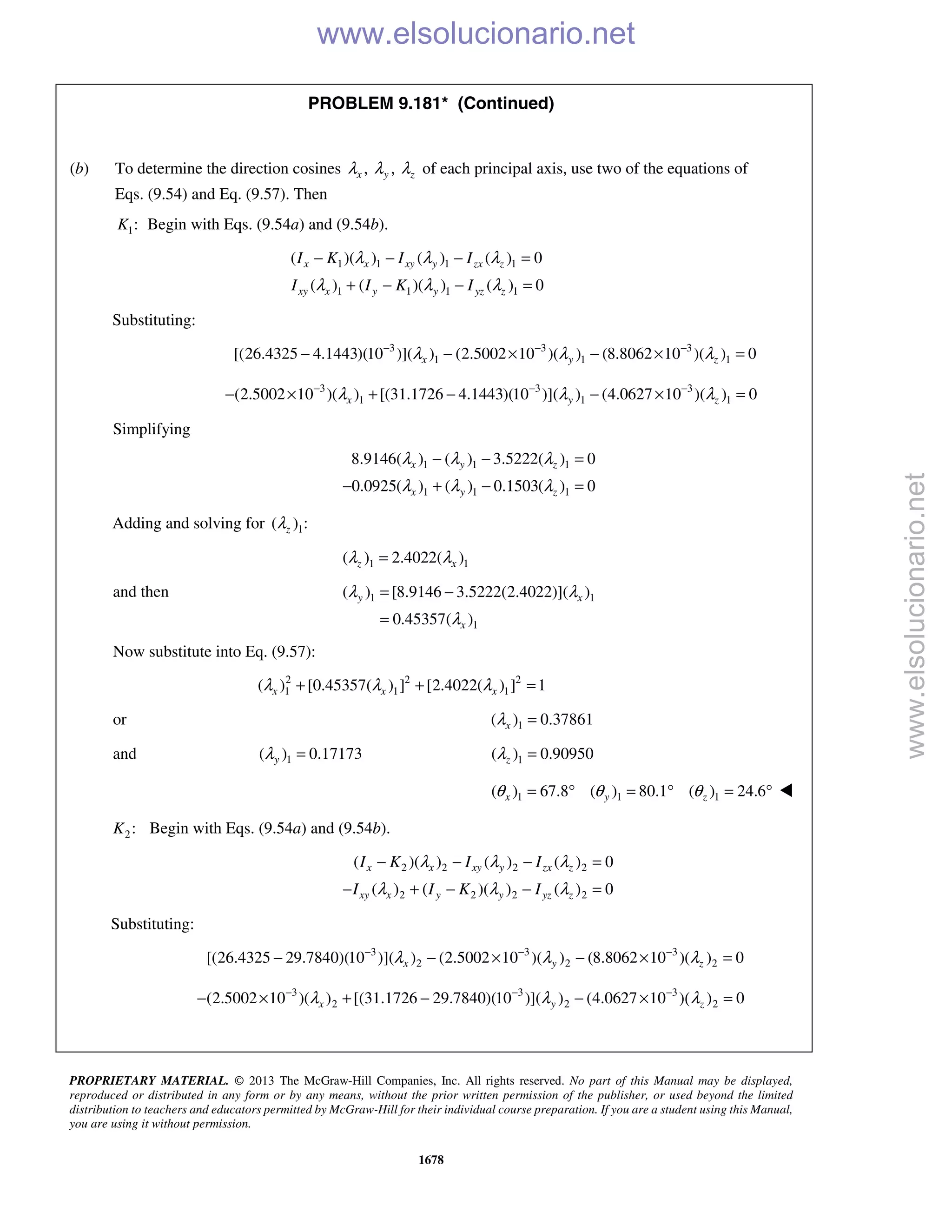 Beer vector mechanics for engineers statics 10th solutions