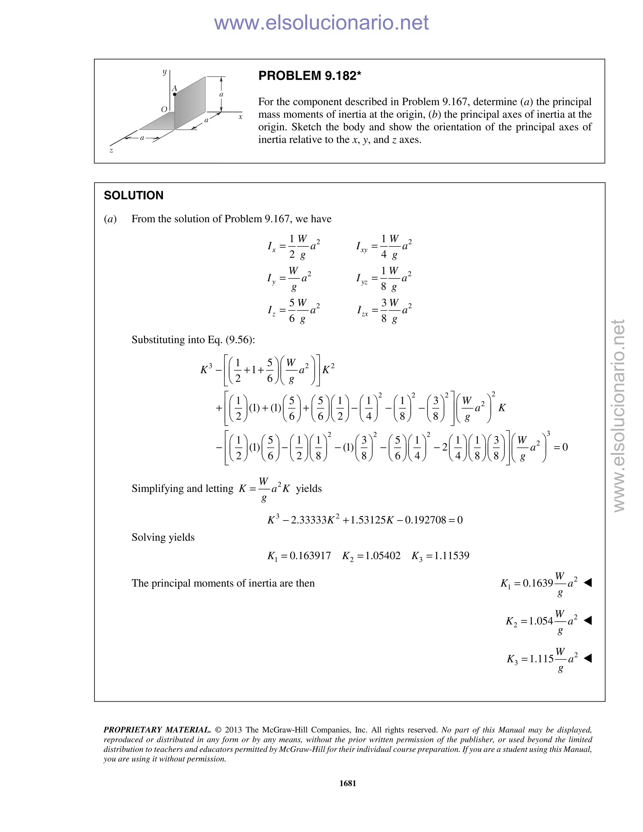 Beer vector mechanics for engineers statics 10th solutions