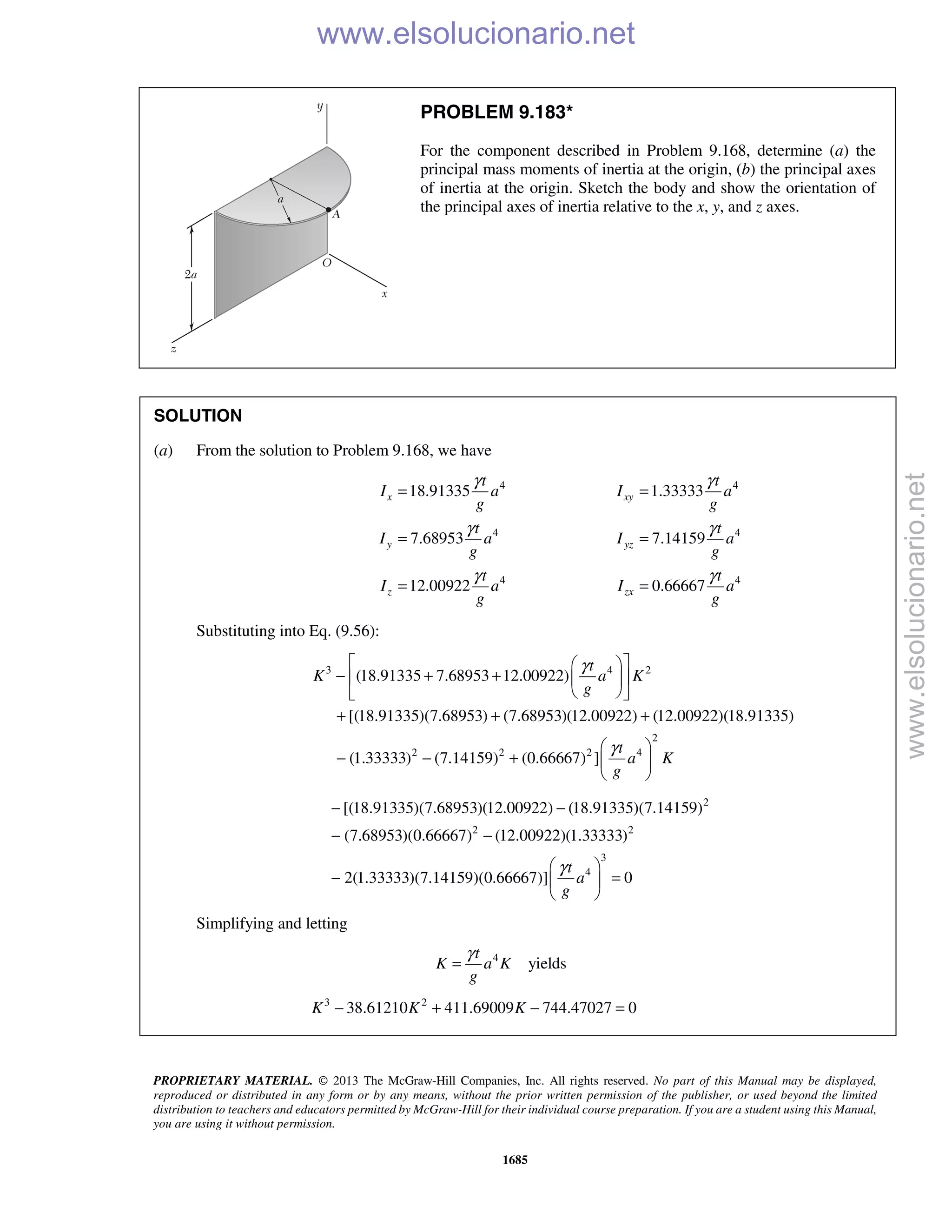 Beer vector mechanics for engineers statics 10th solutions