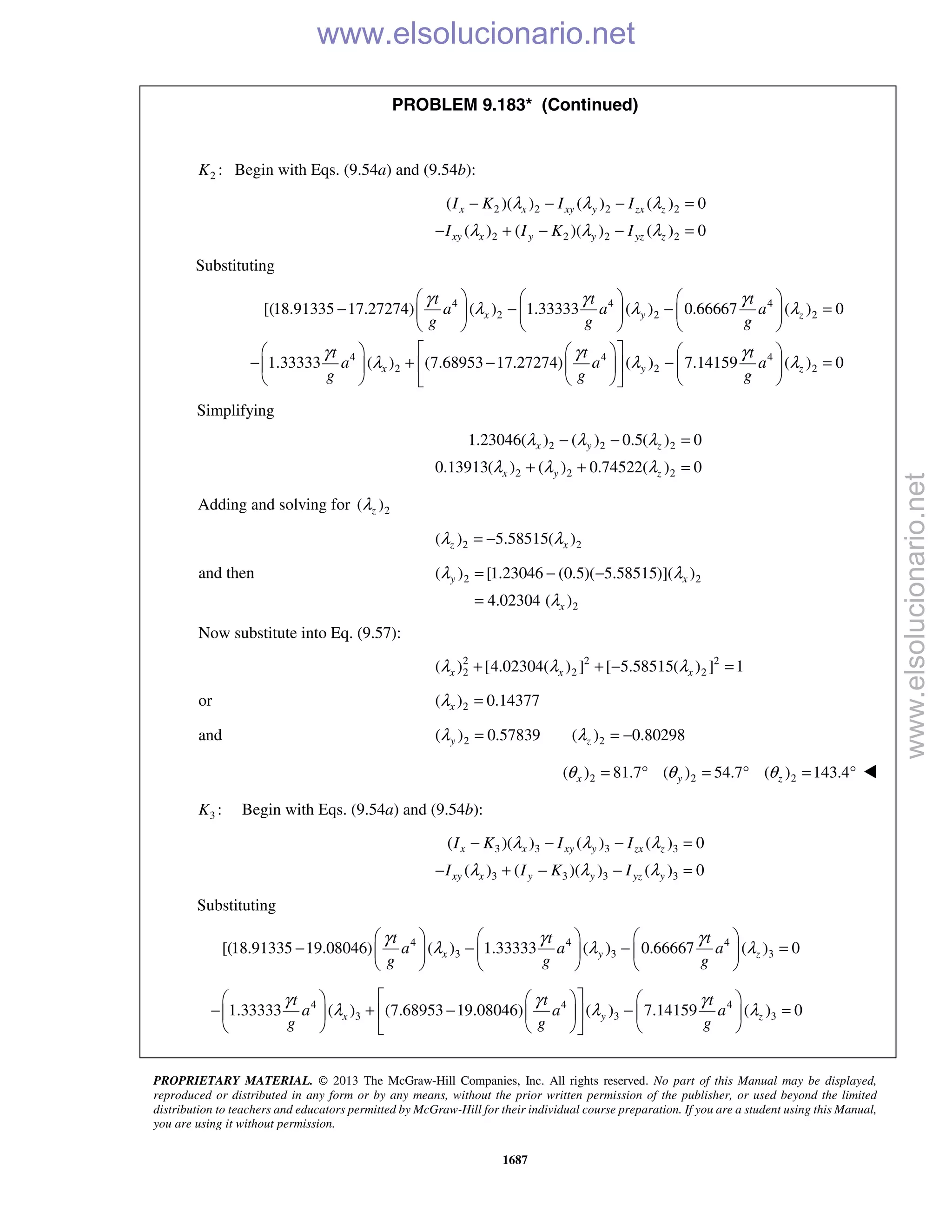 Beer vector mechanics for engineers statics 10th solutions