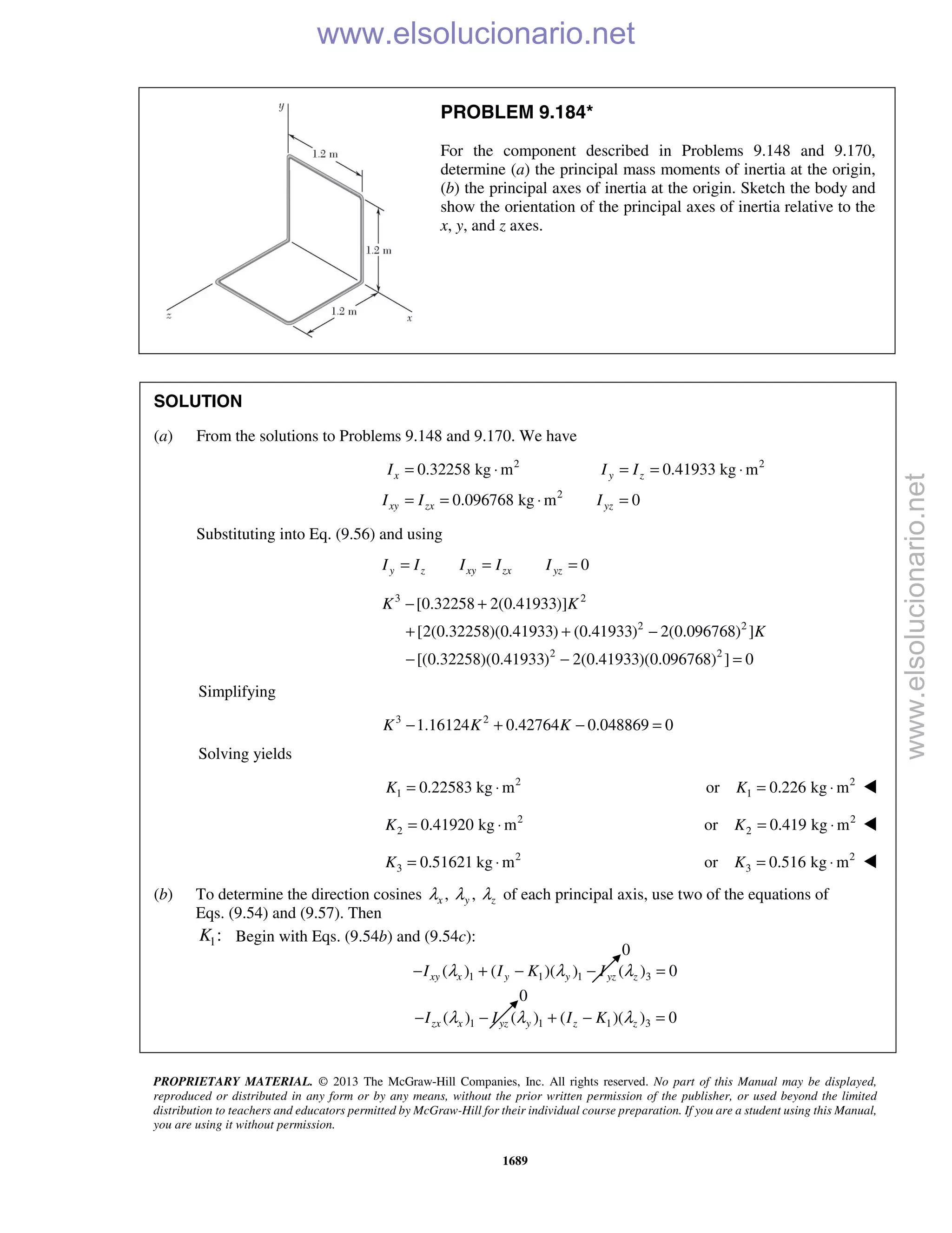 Beer vector mechanics for engineers statics 10th solutions