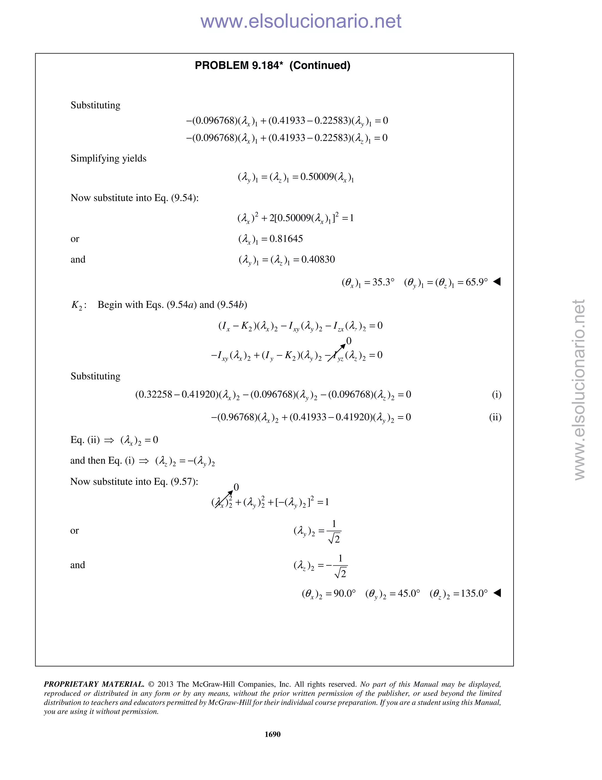 Beer vector mechanics for engineers statics 10th solutions