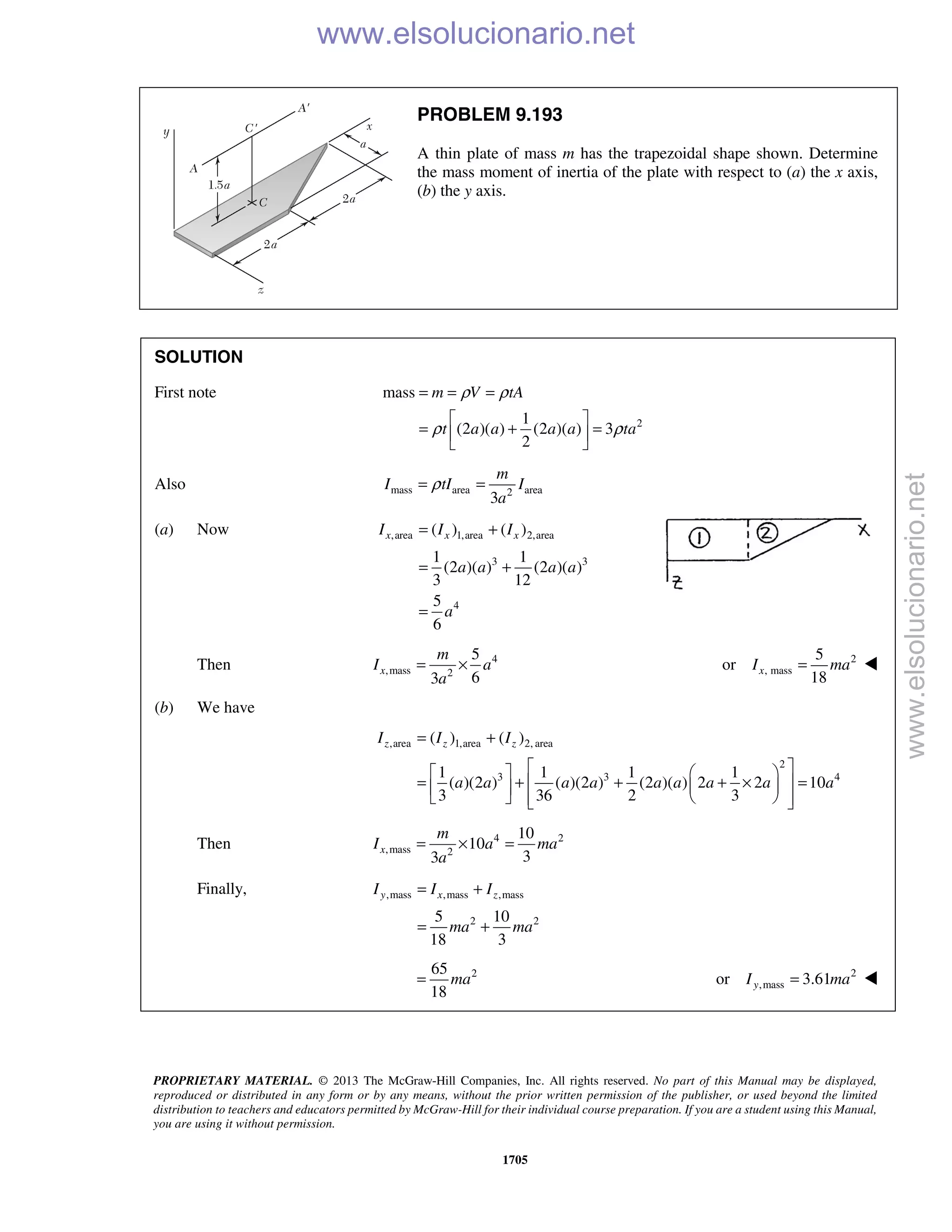 Beer vector mechanics for engineers statics 10th solutions
