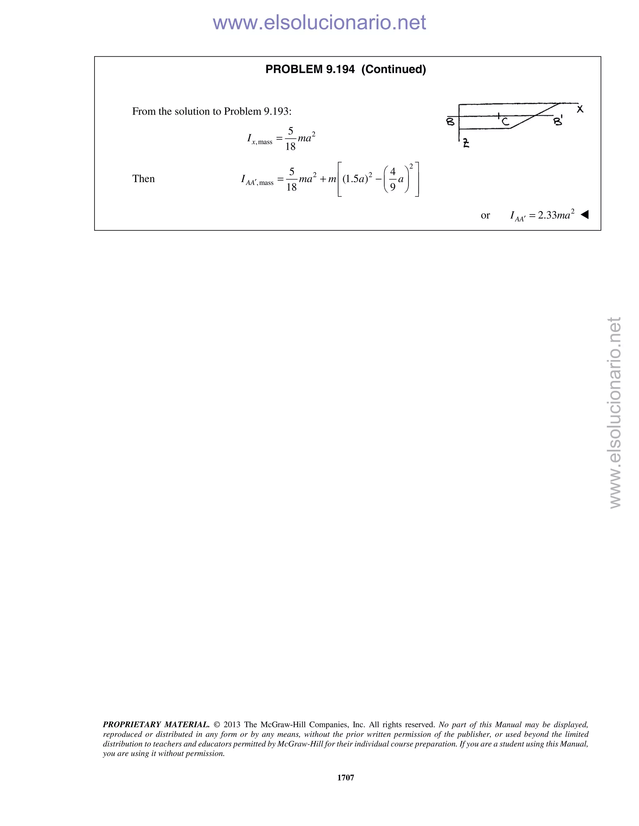 Beer vector mechanics for engineers statics 10th solutions