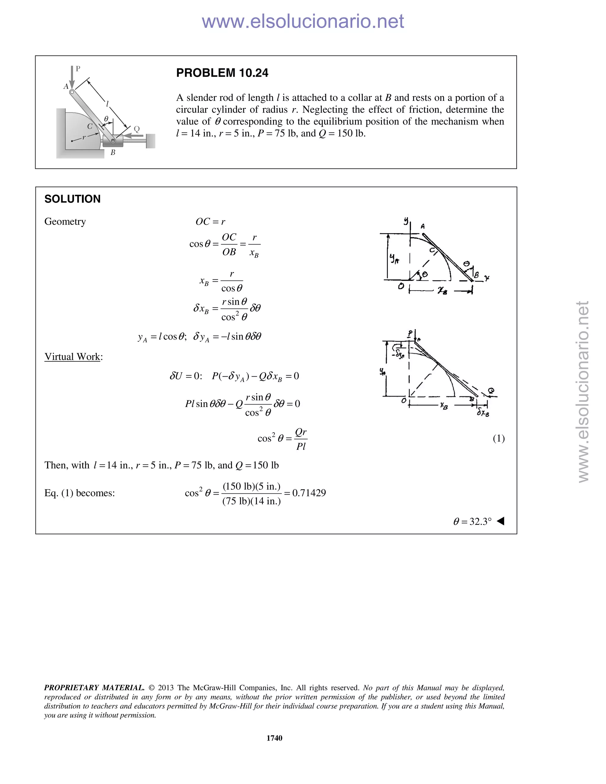 Beer vector mechanics for engineers statics 10th solutions