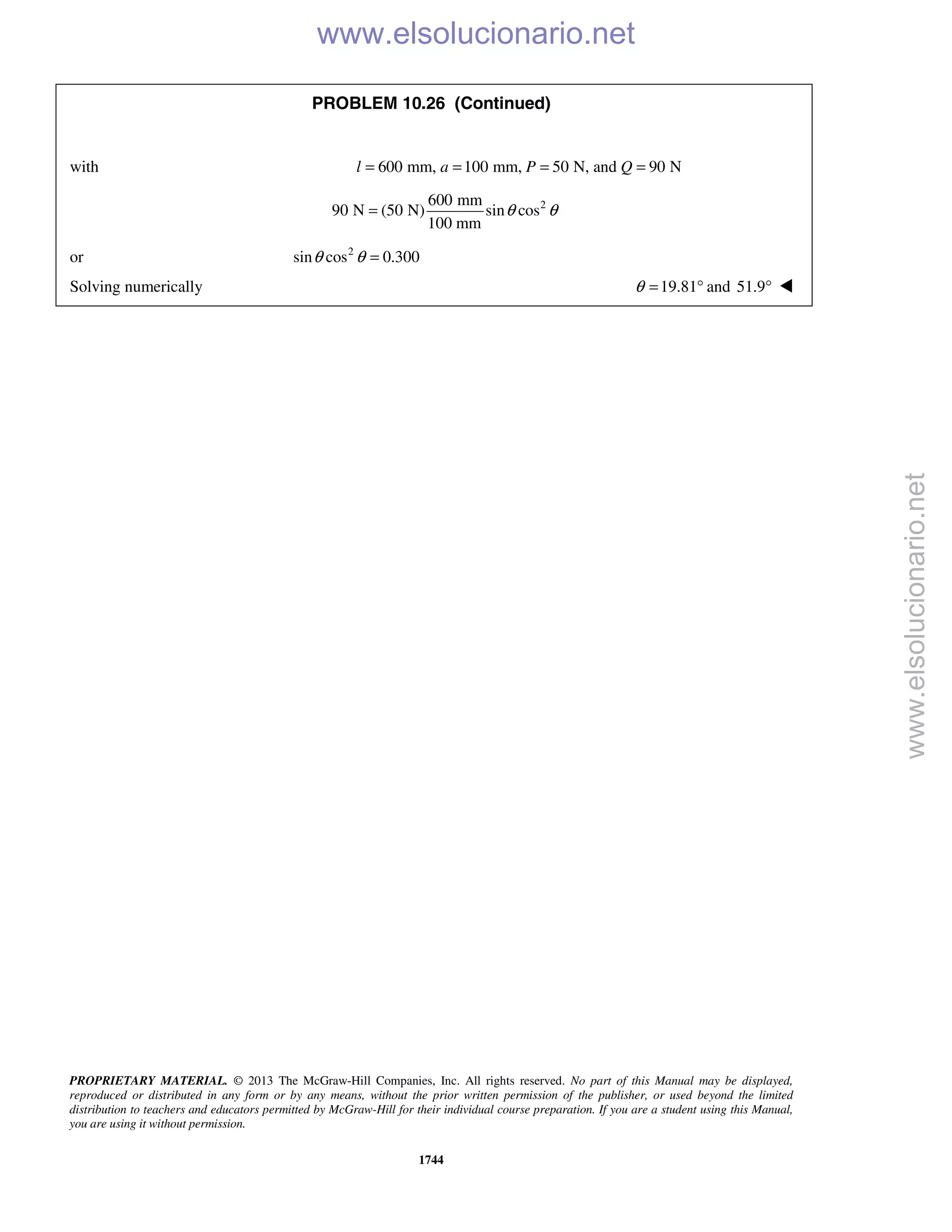 Beer vector mechanics for engineers statics 10th solutions