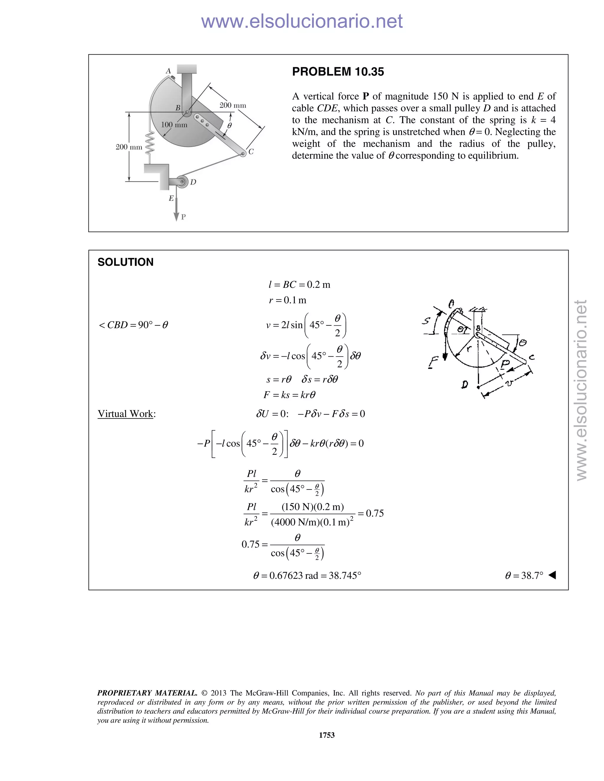 Beer vector mechanics for engineers statics 10th solutions