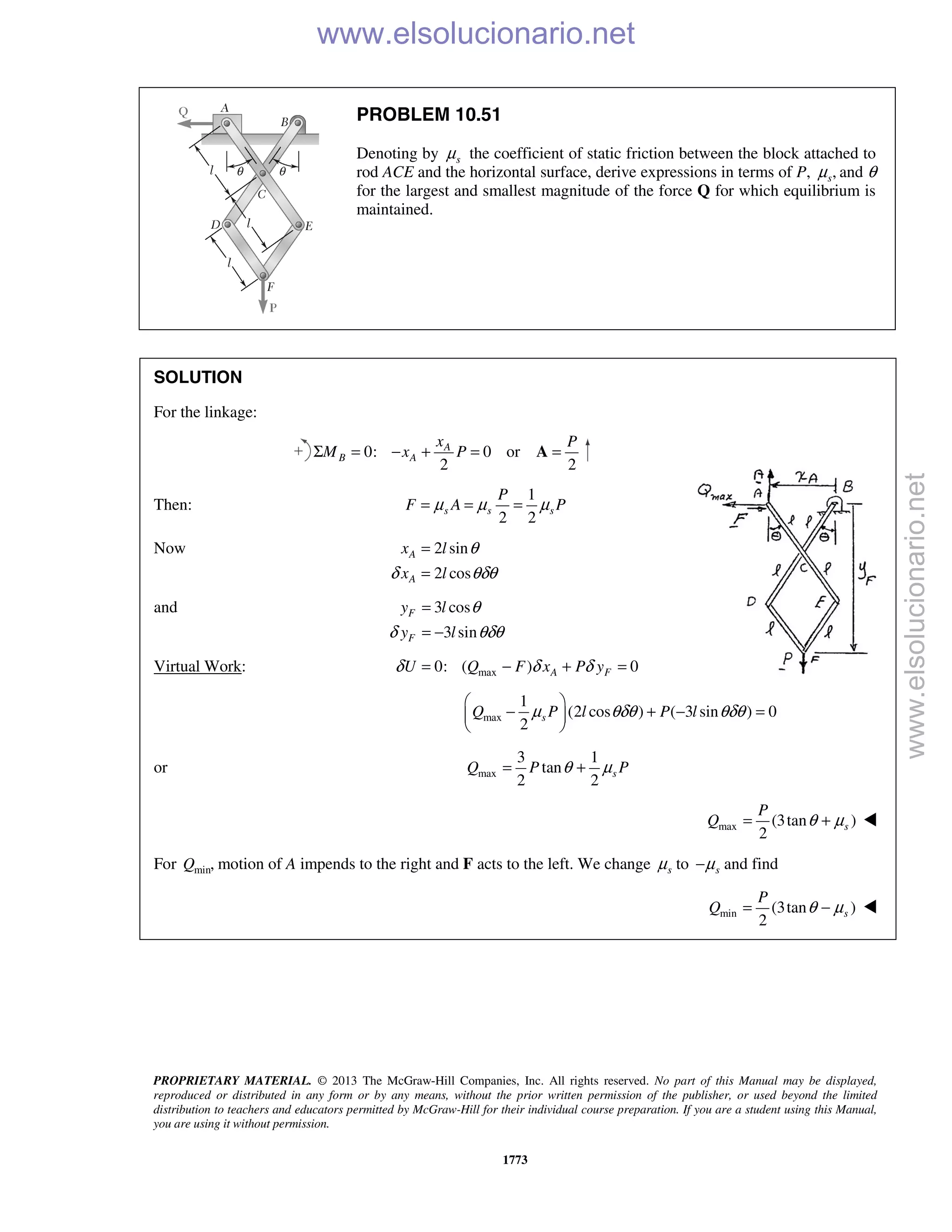 Beer vector mechanics for engineers statics 10th solutions