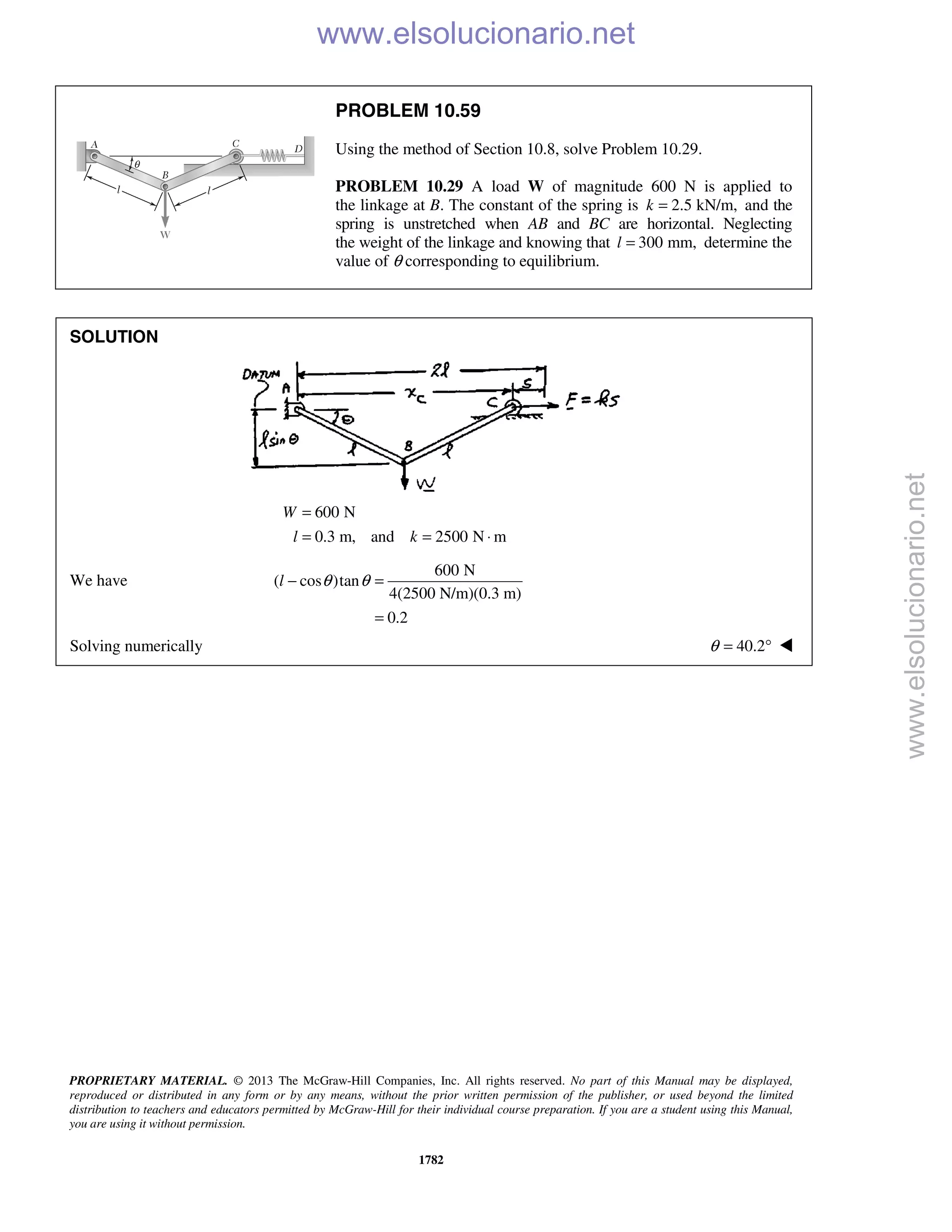 Beer vector mechanics for engineers statics 10th solutions